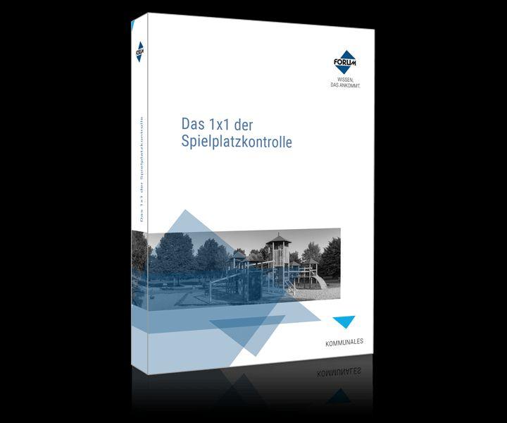 Vorderes Coverbild Das 1x1 der Spielplatzkontrolle. Print-Ausgabe