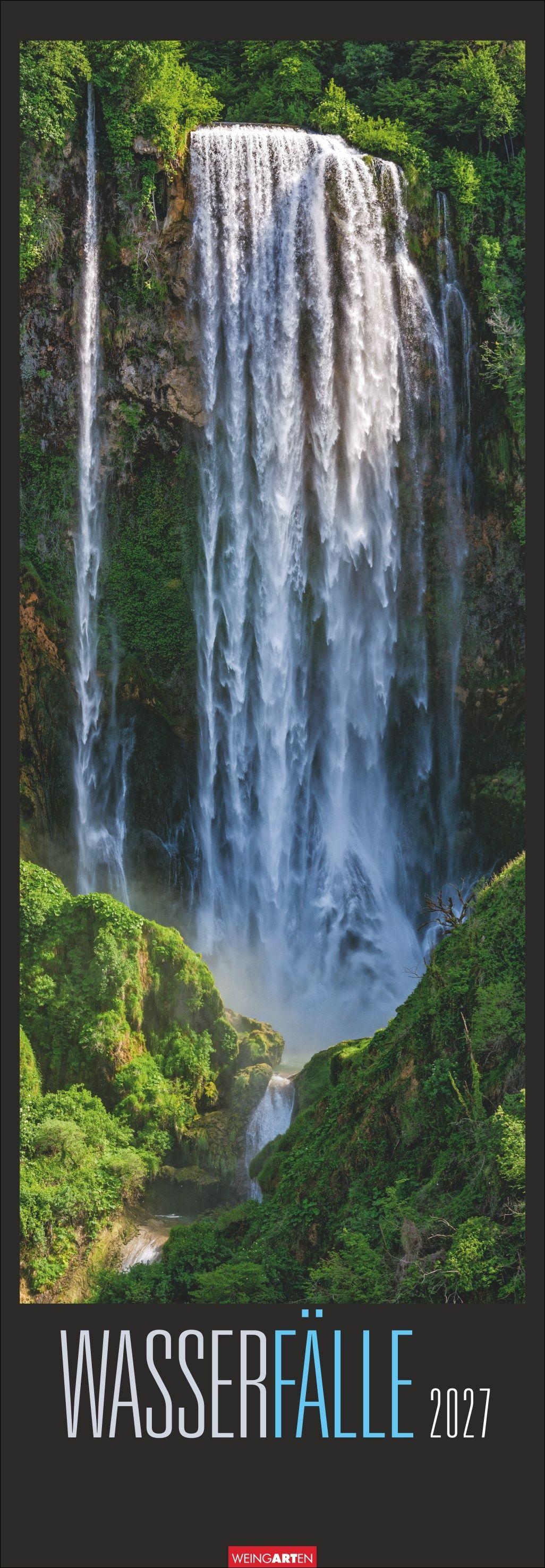 Vorderes Coverbild Wasserfälle Kalender 2027