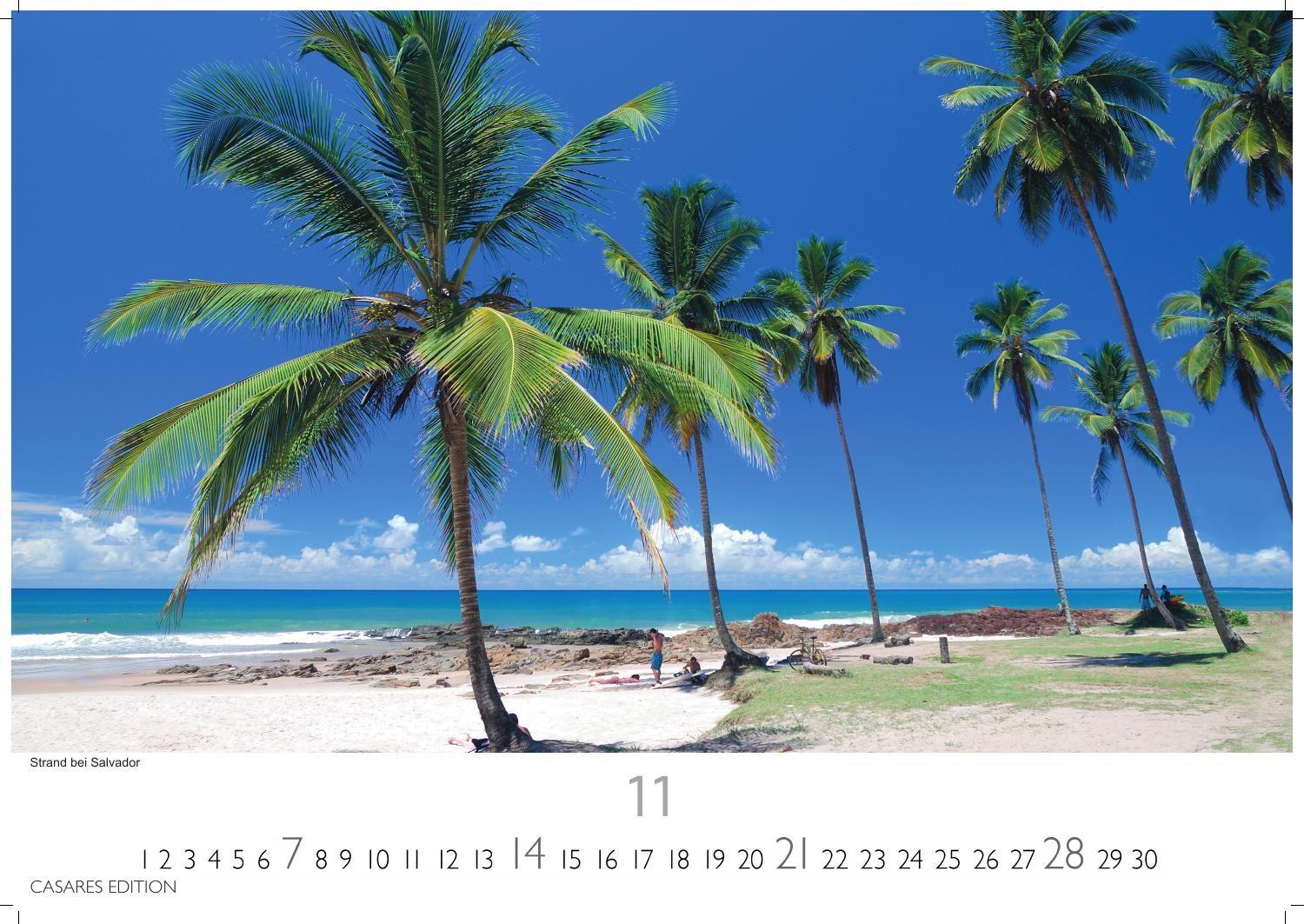 Beispielinhalt (Bild) Brasilien Kalender 2027 - Wandkalender | Fotokalender Südamerika 35x50cm - Farbenfrohe Natur, lebendige Kultur & traumhafte Landschaften als Deko & Geschenkidee