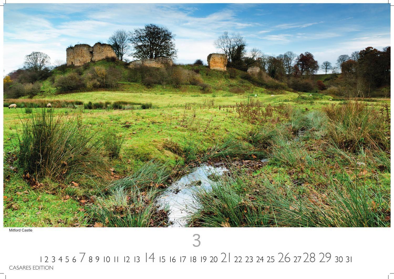 Beispielinhalt (Bild) England Kalender 2027 - Wandkalender | Fotokalender England 35x50cm Grosses Format - Atemberaubende Fotos von bekannten Sehenswürdigkeiten und Naturwundern Englands