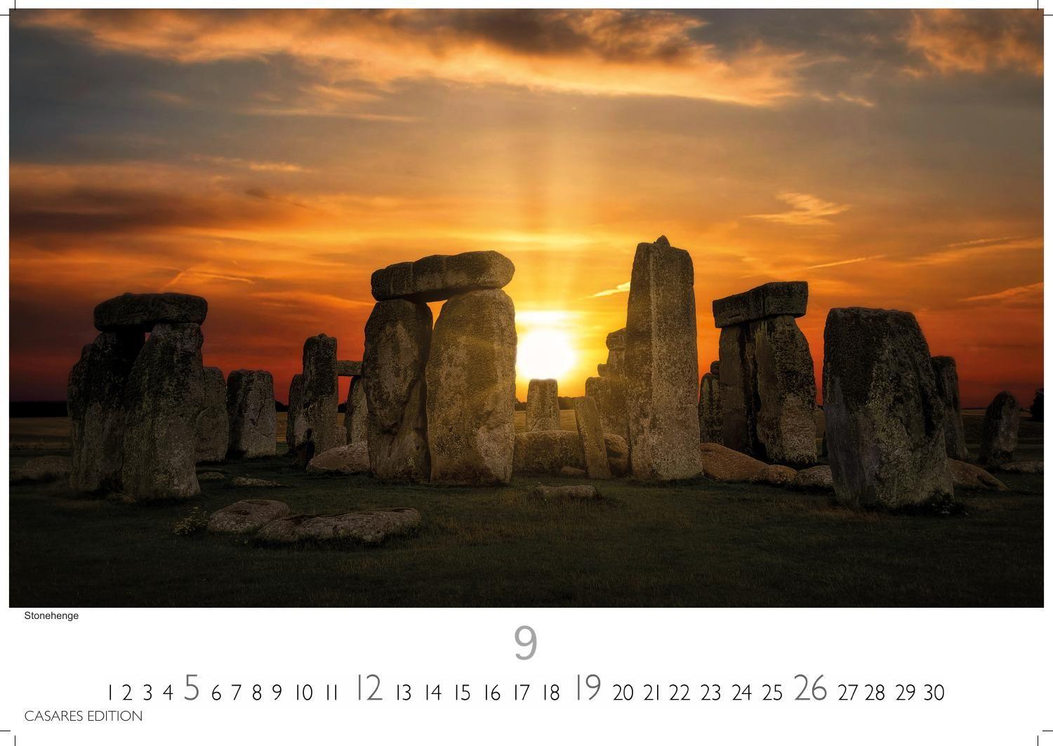 Beispielinhalt (Bild) England Kalender 2027 - Wandkalender | Fotokalender England 35x50cm Grosses Format - Atemberaubende Fotos von bekannten Sehenswürdigkeiten und Naturwundern Englands