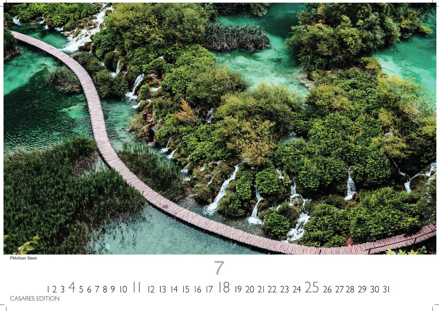 Beispielinhalt (Bild) Kroatien Kalender 2027 - Wandkalender | Fotokalender Südeuropa 50x35cm | Entdecken Sie den schönsten Winkel Kroatiens mit unserem Kalender