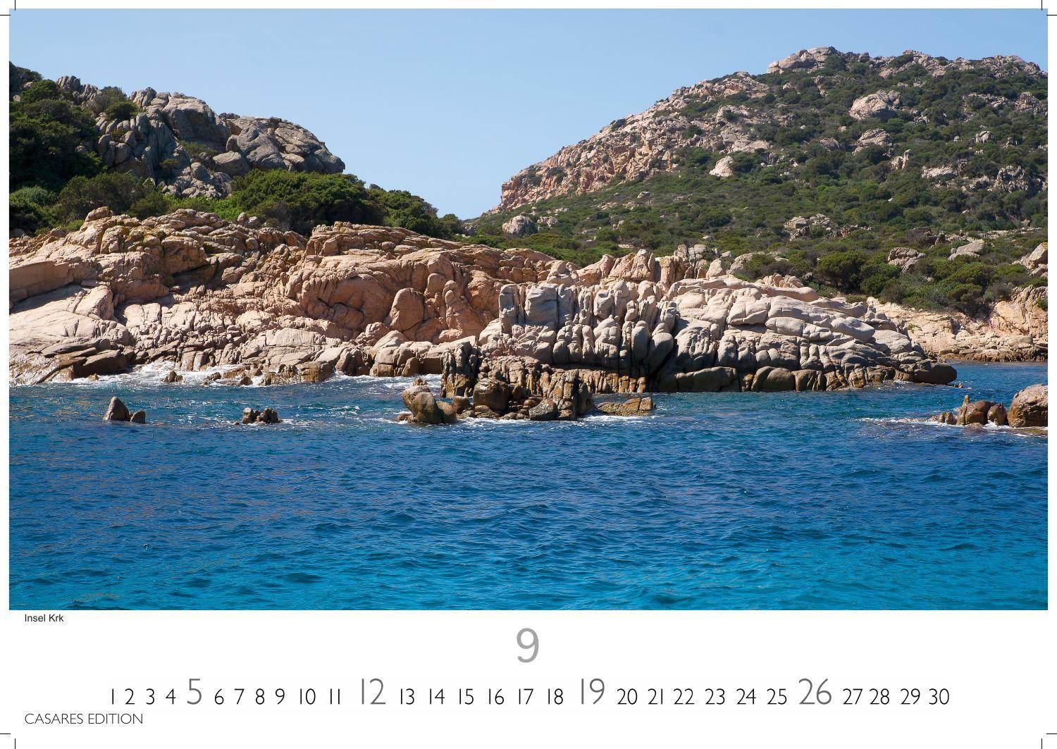 Beispielinhalt (Bild) Kroatien Kalender 2027 - Wandkalender | Fotokalender Südeuropa 50x35cm | Entdecken Sie den schönsten Winkel Kroatiens mit unserem Kalender