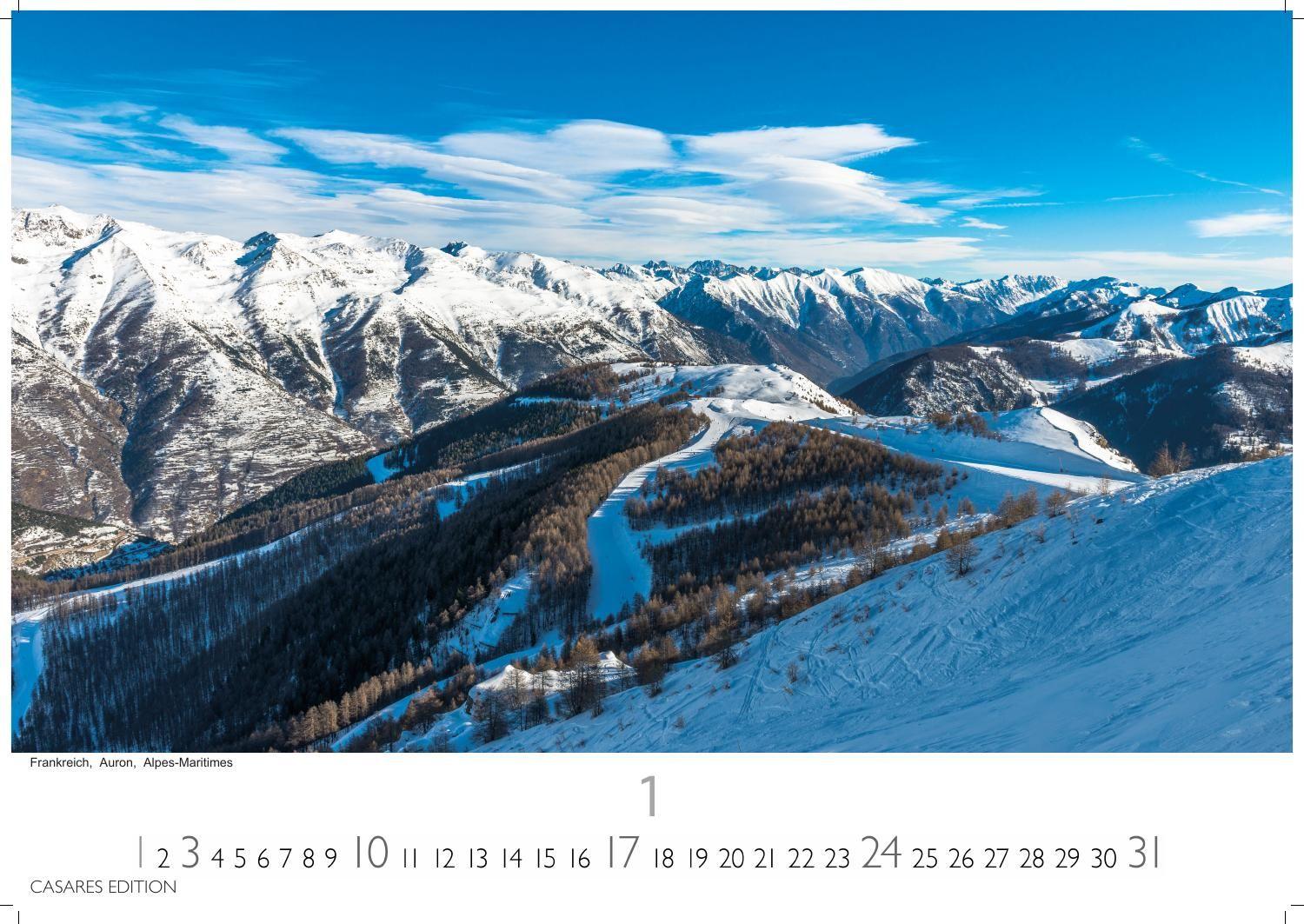 Beispielinhalt (Bild) Alpen Kalender 2027 - Wandkalender | Fotokalender | Alpenkalender | Alpenländer 24x35cm - Hochwertiger . mit atemberaubenden Bergmotiven, Perfekt für Naturliebhaber & Bergfans"