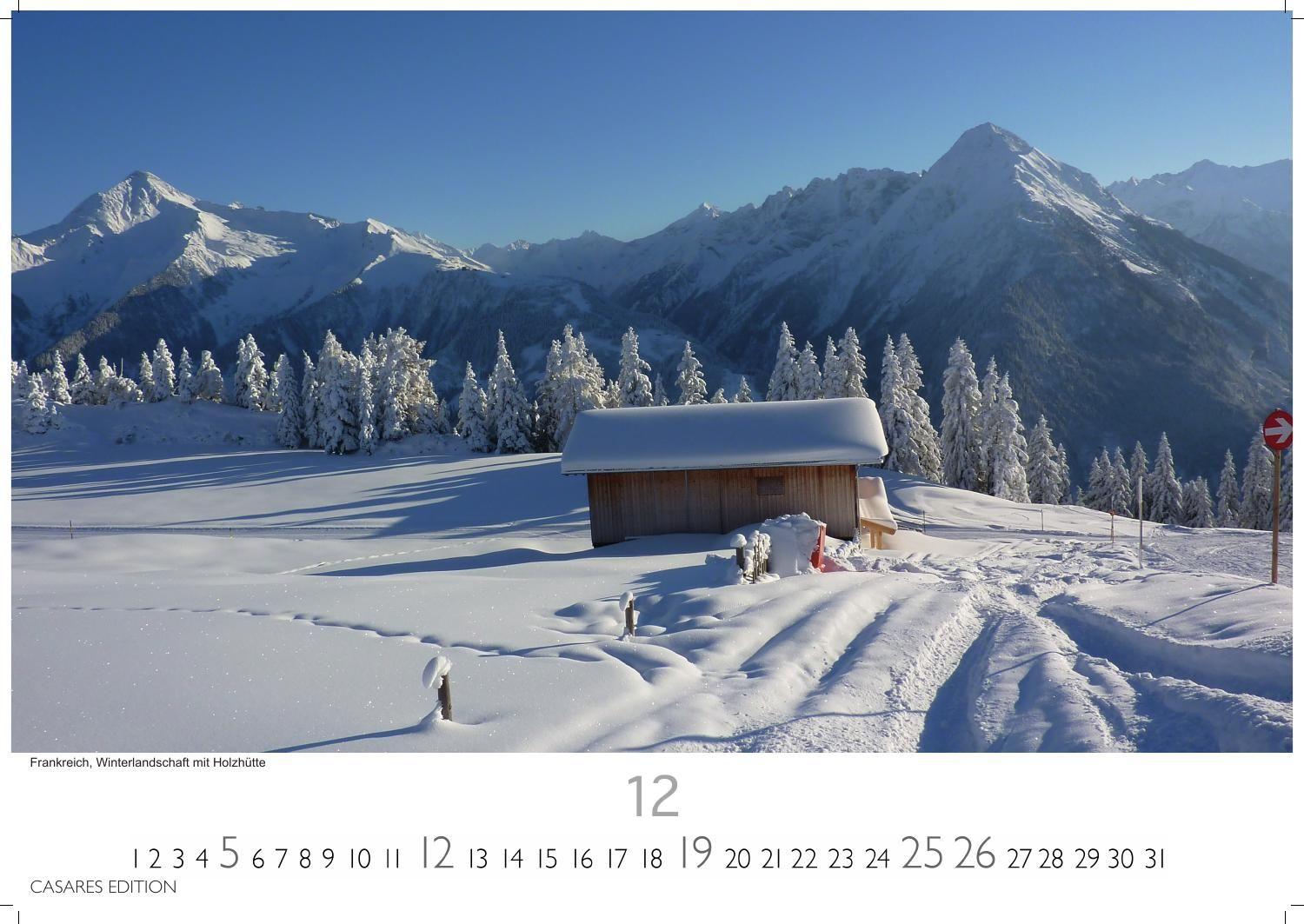 Beispielinhalt (Bild) Alpen Kalender 2027 - Wandkalender | Fotokalender | Alpenkalender | Alpenländer 24x35cm - Hochwertiger . mit atemberaubenden Bergmotiven, Perfekt für Naturliebhaber & Bergfans"