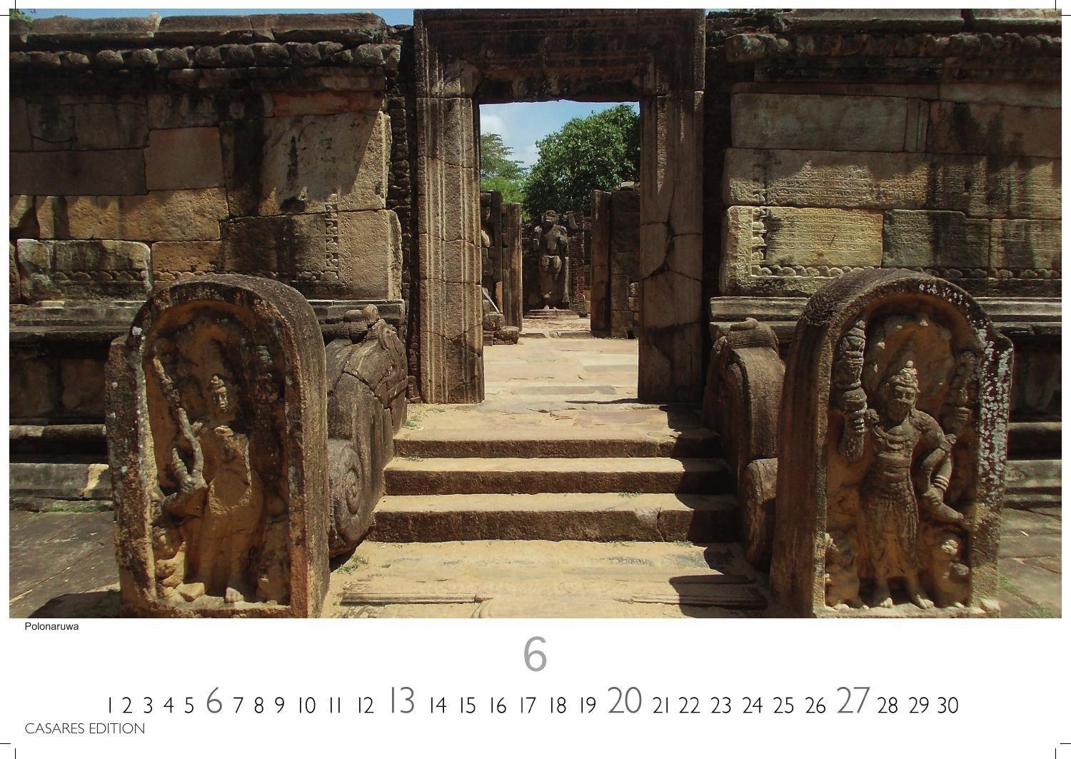 Beispielinhalt (Bild) Sri Lanka Kalender 2027 - Wandkalender | Fotokalender Asien 24x35cm - Hochwertiger für 2027 - mit atemberaubenden Fotos von Sri Lanka, perfekt für Sri Lanka -Liebhaber