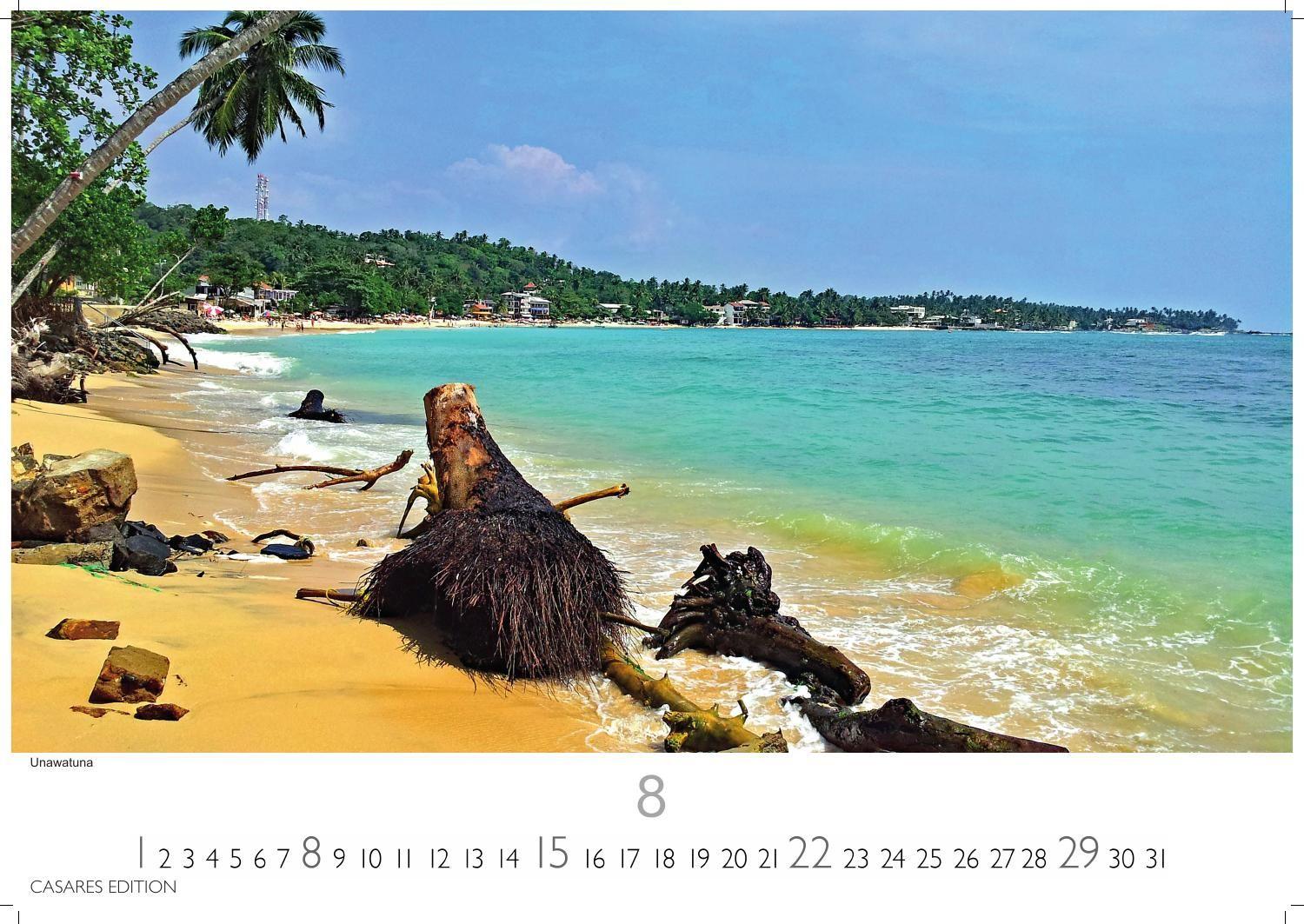 Beispielinhalt (Bild) Sri Lanka Kalender 2027 - Wandkalender | Fotokalender Asien 24x35cm - Hochwertiger für 2027 - mit atemberaubenden Fotos von Sri Lanka, perfekt für Sri Lanka -Liebhaber