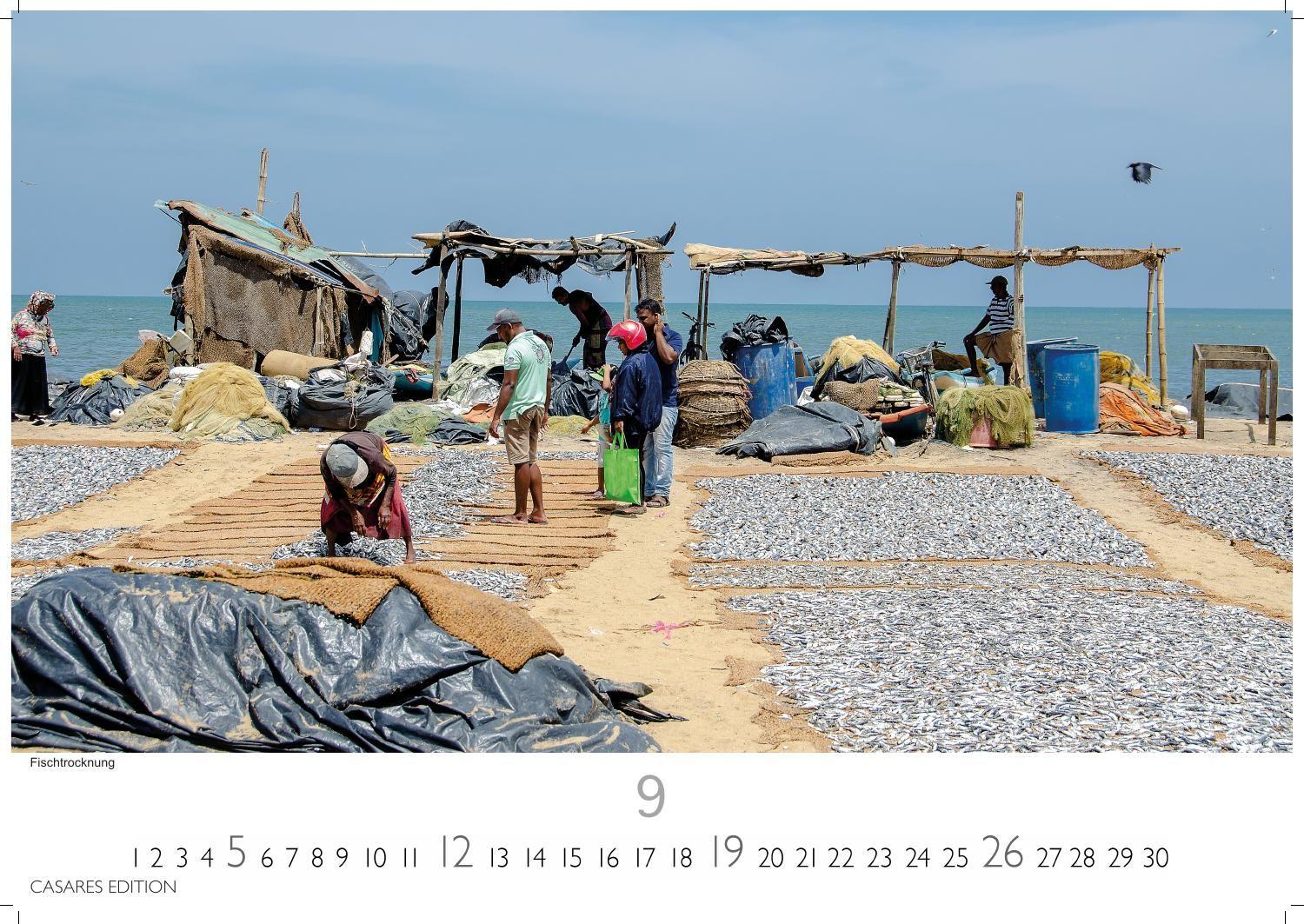 Beispielinhalt (Bild) Sri Lanka Kalender 2027 - Wandkalender | Fotokalender Asien 24x35cm - Hochwertiger für 2027 - mit atemberaubenden Fotos von Sri Lanka, perfekt für Sri Lanka -Liebhaber