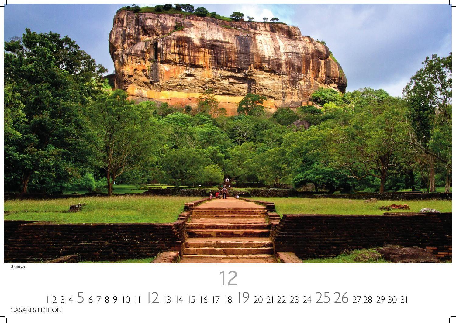 Beispielinhalt (Bild) Sri Lanka Kalender 2027 - Wandkalender | Fotokalender Asien 24x35cm - Hochwertiger für 2027 - mit atemberaubenden Fotos von Sri Lanka, perfekt für Sri Lanka -Liebhaber