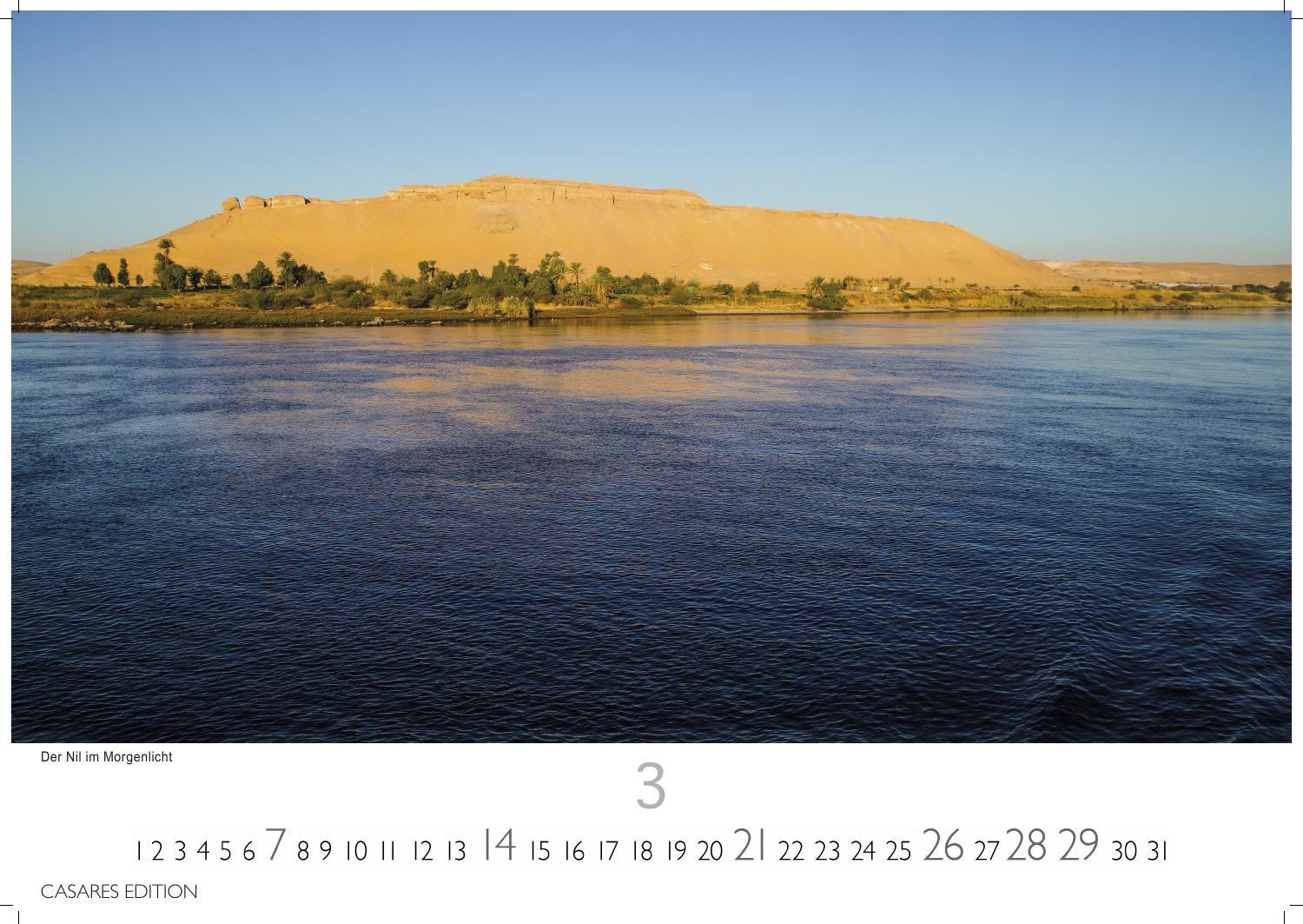 Beispielinhalt (Bild) Ägypten Kalender 2027 - Wandkalender | Fotokalender Afrika 24x35 cm - mit atemberaubenden Fotos der Pyramiden, Sphinx, Luxor & mehr