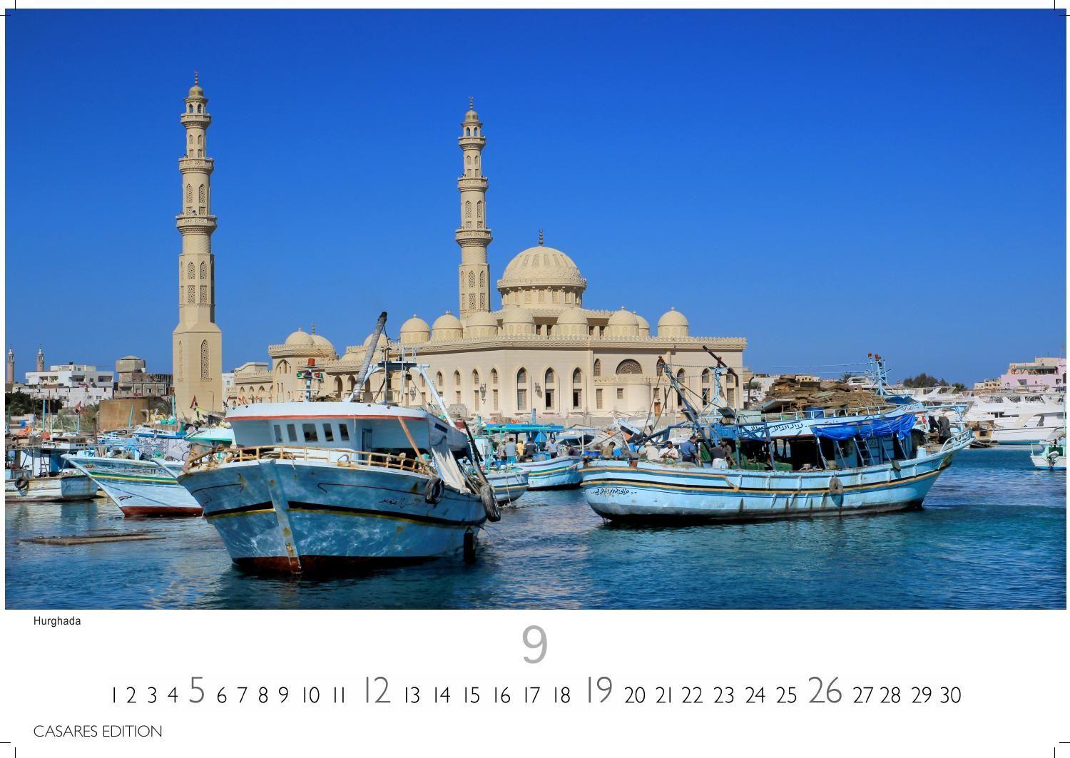 Beispielinhalt (Bild) Ägypten Kalender 2027 - Wandkalender | Fotokalender Afrika 24x35 cm - mit atemberaubenden Fotos der Pyramiden, Sphinx, Luxor & mehr