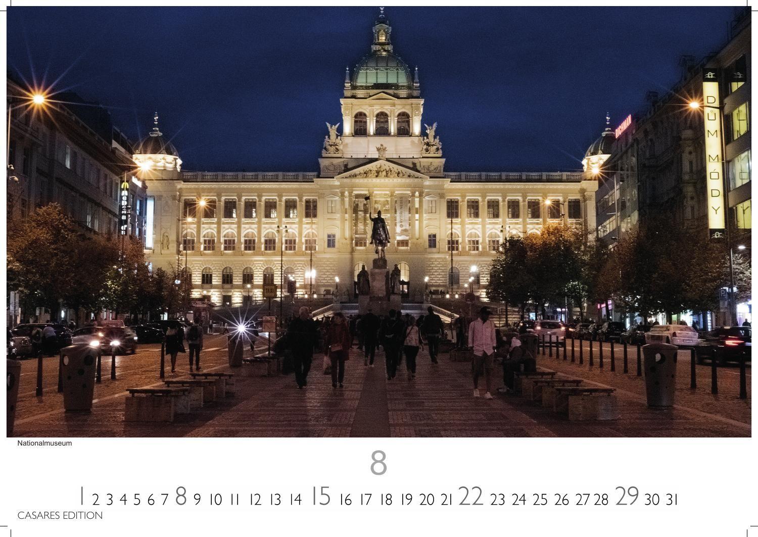 Beispielinhalt (Bild) Prag Kalender 2027 - Wandkalender | Fotokalender 24x35cm - Hochwertige Fotos von Prags bekanntesten Bauwerken, historischen Plätzen und malerischen Ecken