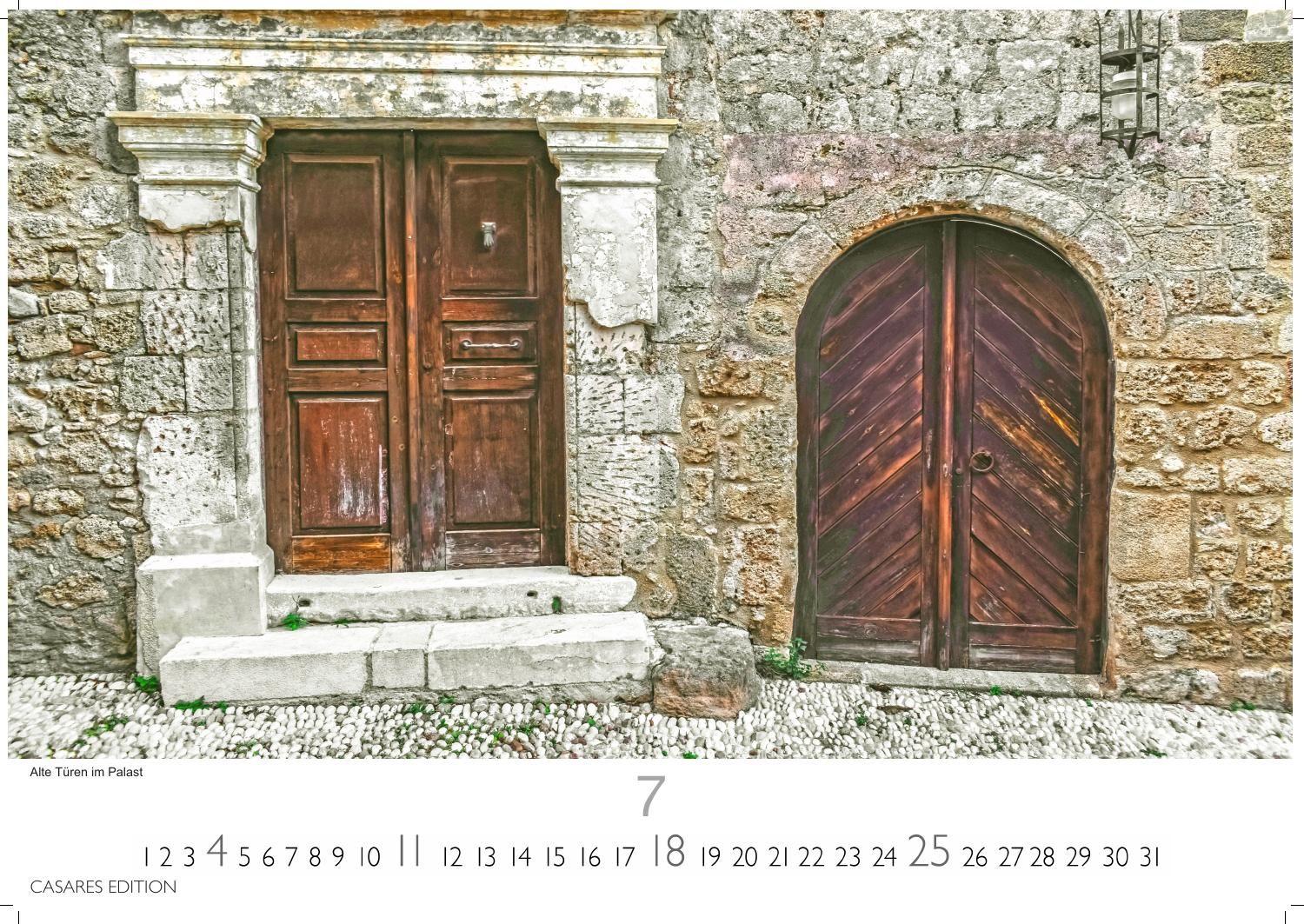 Beispielinhalt (Bild) Rhodos Kalender 2027 - Wandkalender | Fotokalender Griechenland 35x50cm Großformat, Premium Qualität, Urlaub, Ferien, Reise & Lifestyle - Perfekt für Rodos Fans & Reisebegeisterte.