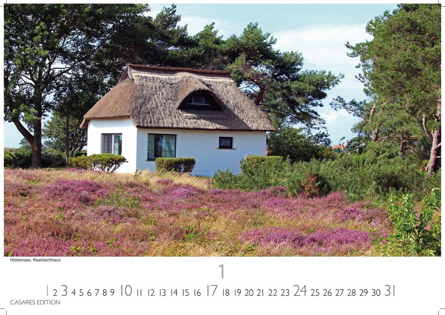 Beispielinhalt (Bild) Rügen Kalender 2027 - Wandkalender | Fotokalender Deutschland 35x50cm | in 12 faszinierenden Fotos - von Küstenromantik bis wildromantischer Inselnatur