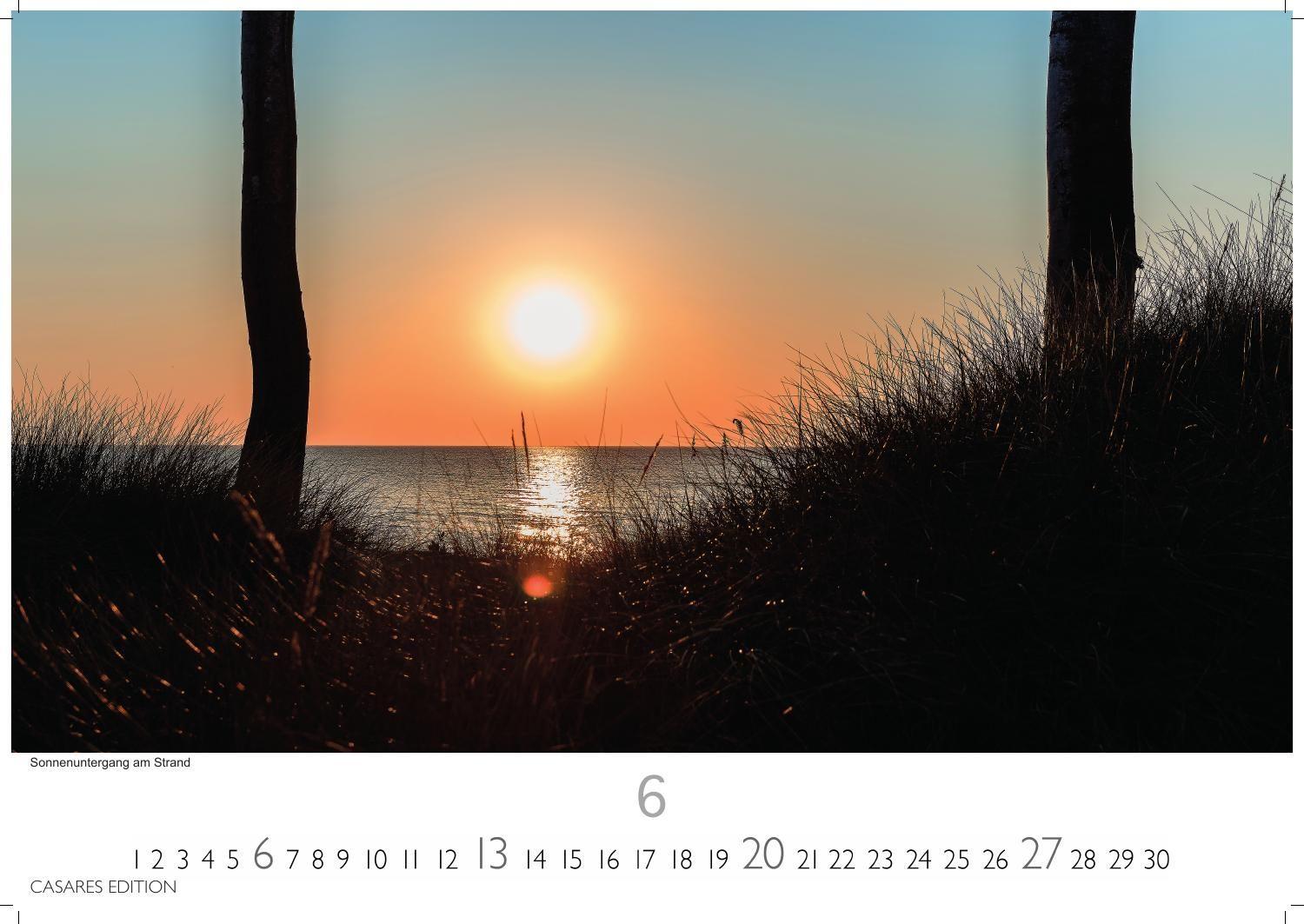 Beispielinhalt (Bild) Rügen Kalender 2027 - Wandkalender | Fotokalender Deutschland 35x50cm | in 12 faszinierenden Fotos - von Küstenromantik bis wildromantischer Inselnatur