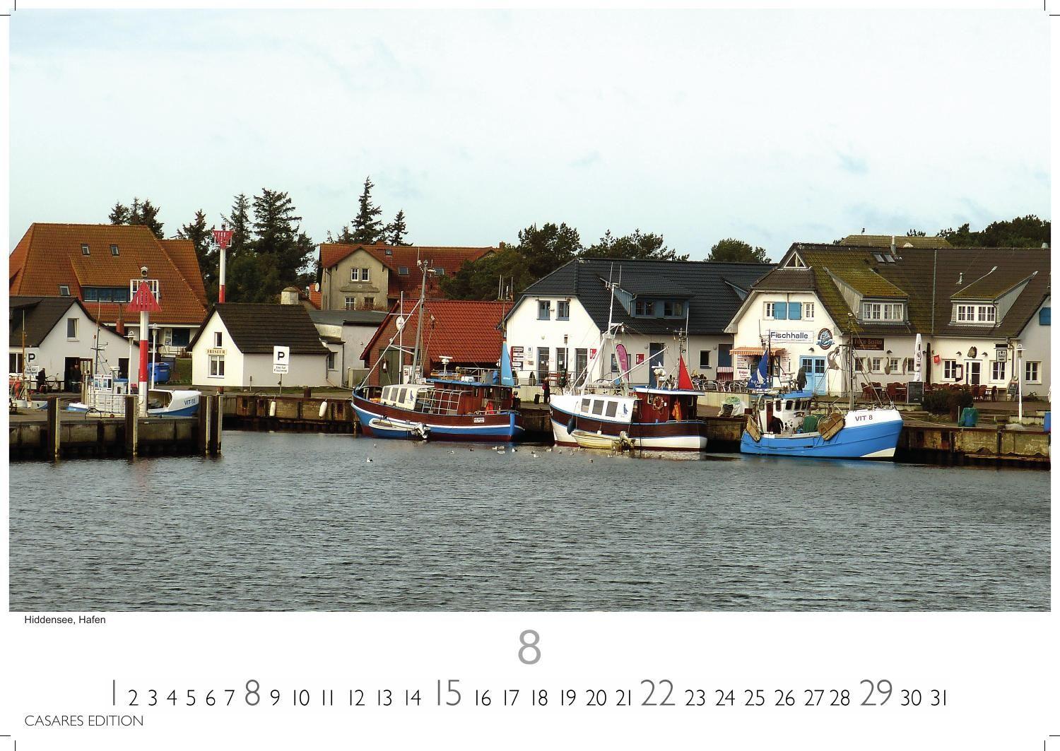 Beispielinhalt (Bild) Rügen Kalender 2027 - Wandkalender | Fotokalender Deutschland 35x50cm | in 12 faszinierenden Fotos - von Küstenromantik bis wildromantischer Inselnatur