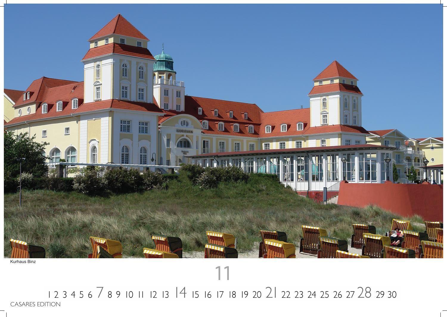 Beispielinhalt (Bild) Rügen Kalender 2027 - Wandkalender | Fotokalender Deutschland 35x50cm | in 12 faszinierenden Fotos - von Küstenromantik bis wildromantischer Inselnatur