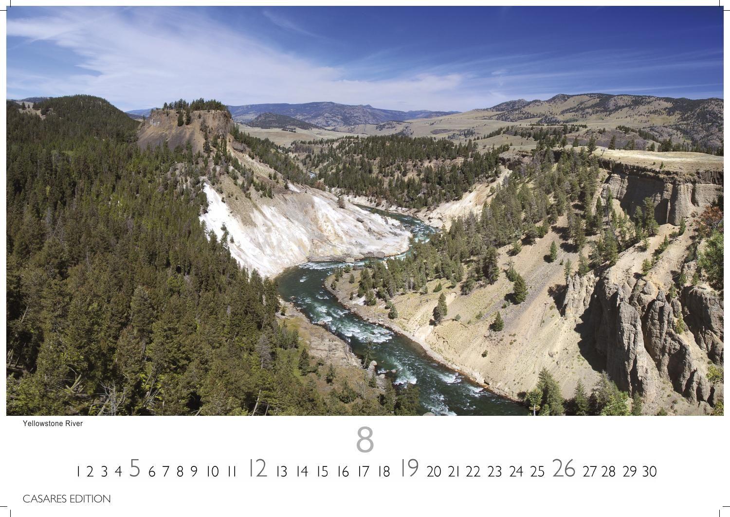 Beispielinhalt (Bild) Nationalparks USA Kalender 2027 - Wandkalender | Fotokalender Nordamerika 24x35cm - Faszinierende Naturmotive aus Amerikas Parks, ideal als Deko & Geschenkidee