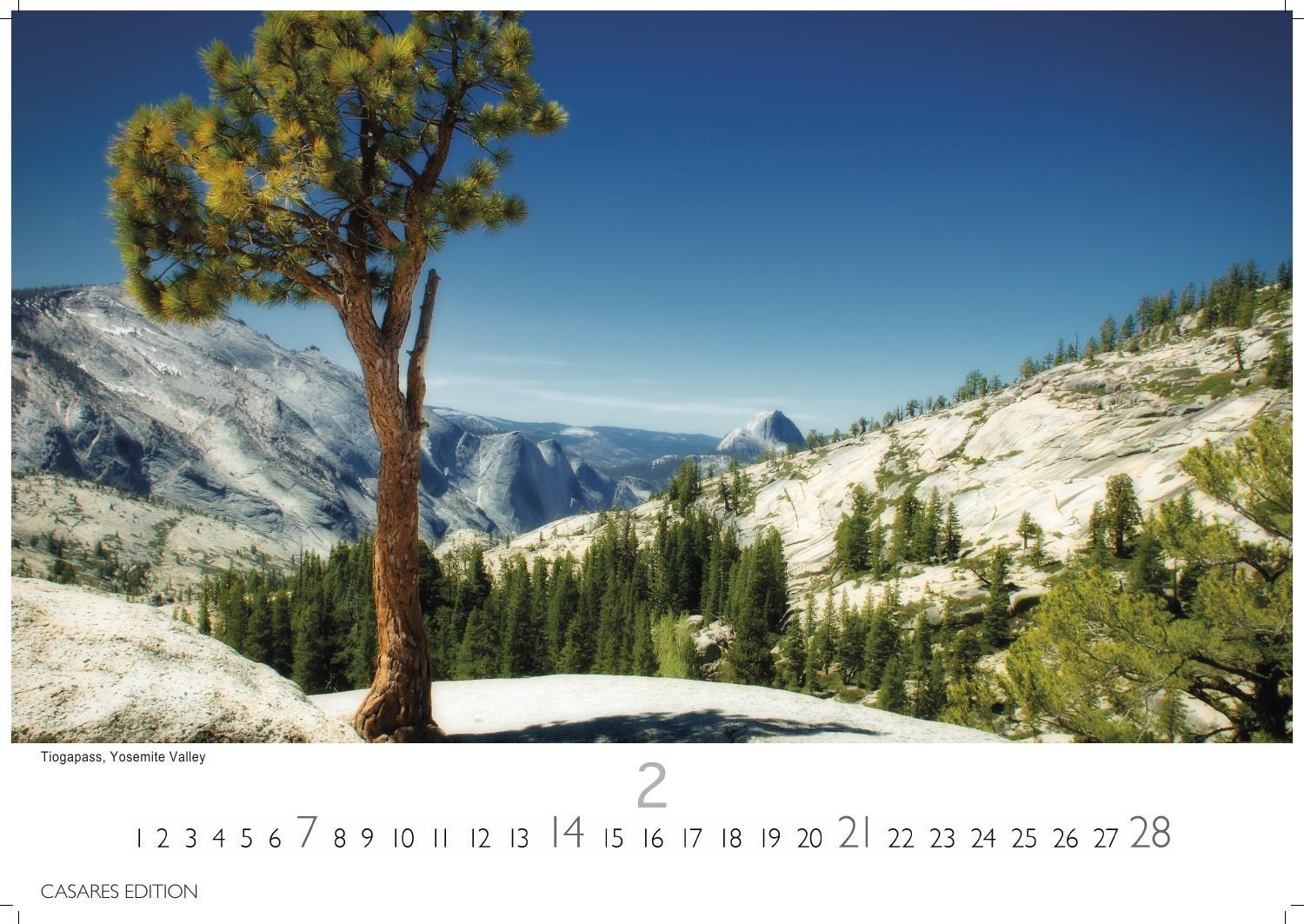 Beispielinhalt (Bild) Nationalparks USA Kalender 2027 - Wandkalender | Fotokalender Nordamerika 24x35cm - Faszinierende Naturmotive aus Amerikas Parks, ideal als Deko & Geschenkidee