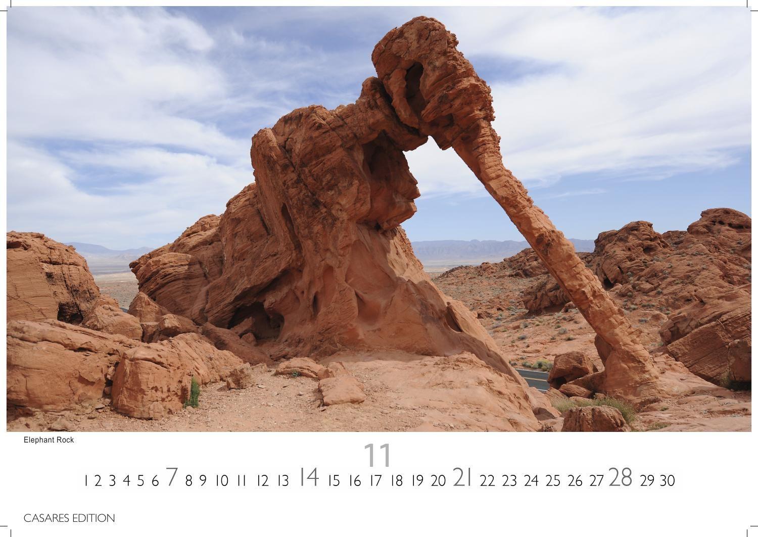 Beispielinhalt (Bild) Nationalparks USA Kalender 2027 - Wandkalender | Fotokalender Nordamerika 24x35cm - Faszinierende Naturmotive aus Amerikas Parks, ideal als Deko & Geschenkidee