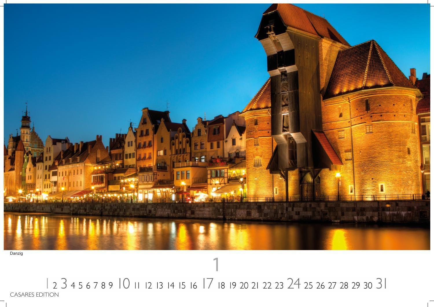 Beispielinhalt (Bild) Polen Kalender 2027 - Wandkalender | Fotokalender Osteuropa 24x35cm - Entdecken Sie die schönsten Orte Polens | Der einzigartige . mit faszinierenden Fotos und Sehenwürdigkeiten