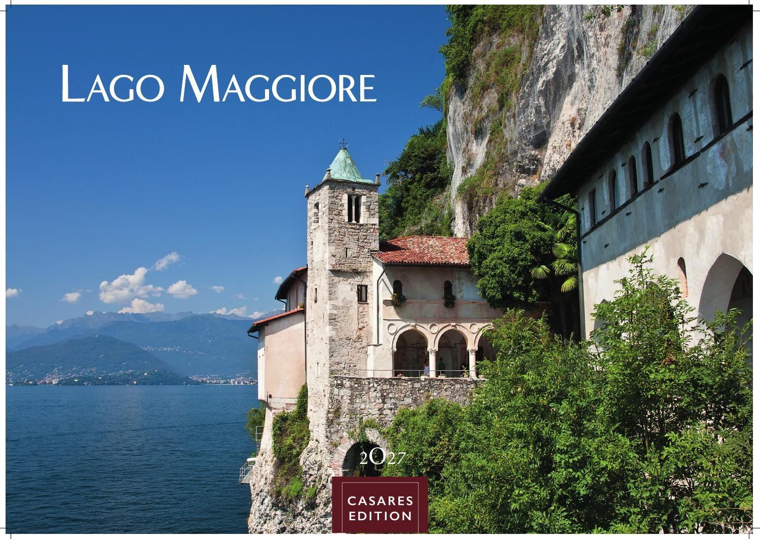 Vorderes Coverbild Lago Maggiore Kalender 2027 - Wandkalender | Fotokalender Italien 35x50cm - . mit 12 traumhaften Motiven