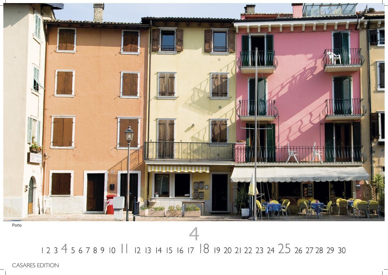 Beispielinhalt (Bild) Gardasee Kalender 2027 - Wandkalender | Fotokalender Italien 35x50cm- Italienische Sehnsucht für jeden Monat