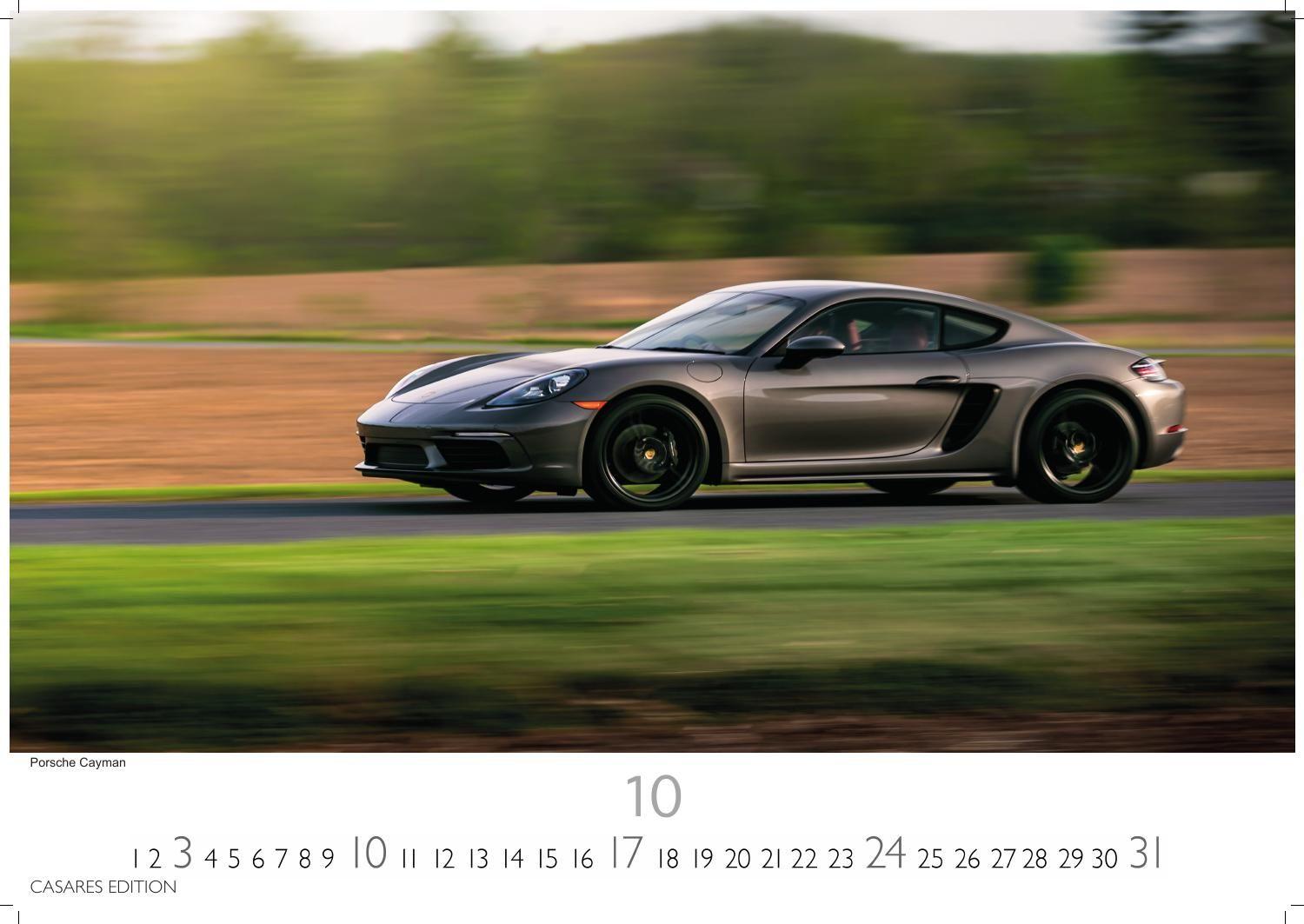 Beispielinhalt (Bild) Porsche Classic Cars Kalender 2027 - Wandkalender | Fotokalender Oldtimer 35x50cm Großformat- Porsche Oldtimer - Zeitloser klassischer Luxus.