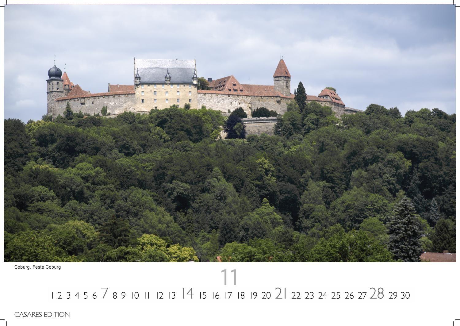 Beispielinhalt (Bild) Franken Kalender 2027 - Wandkalender | Fotokalender Deutschland 50x35cm - faszinierende Landschaften, historische Orte und Natur