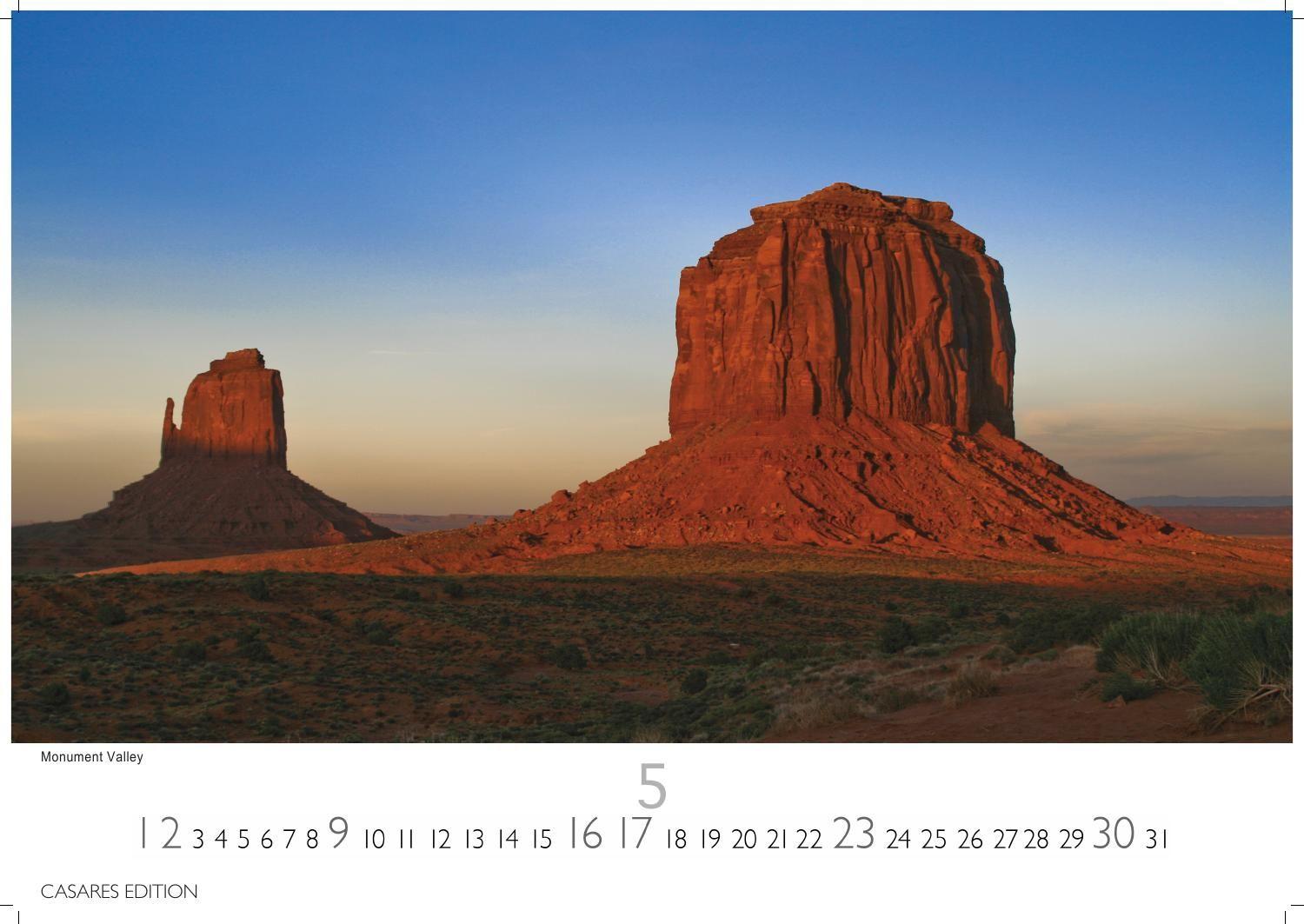 Beispielinhalt (Bild) Nationalparks USA Kalender 2027 - Wandkalender | Fotokalender Nordamerika 35x50cm - Beeindruckende Landschaften & Wildnis auf 12 Monatsblättern, dekorativ & inspirierend