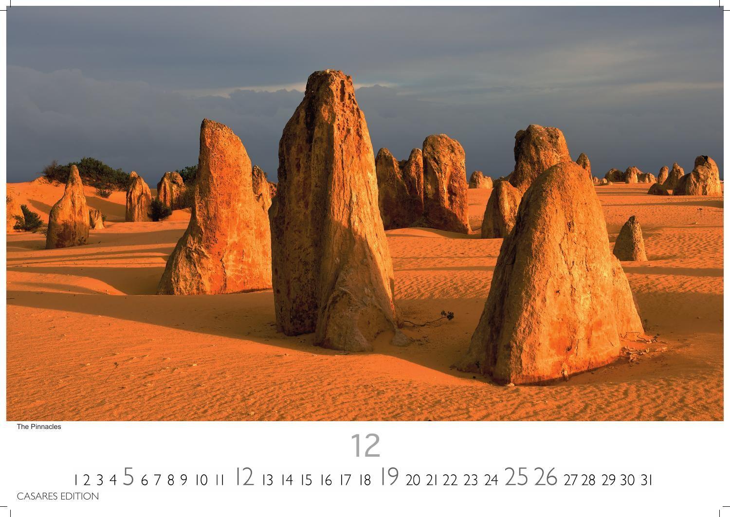 Beispielinhalt (Bild) Australien Kalender 2027 - Wandkalender | Fotokalender Ozeanien 35x50cm - 12 atemberaubende Landschaften aus Down Under, perfekt als Geschenk & Wanddeko