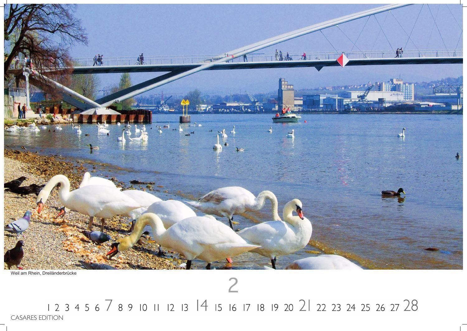 Beispielinhalt (Bild) Der Rhein Kalender 2027 - Wandkalender | Fotokalender Deutschland 24x35cm | mit 12 eindrucksvollen Aufnahmen von Flusslandschaften, Burgen und Weinregionen