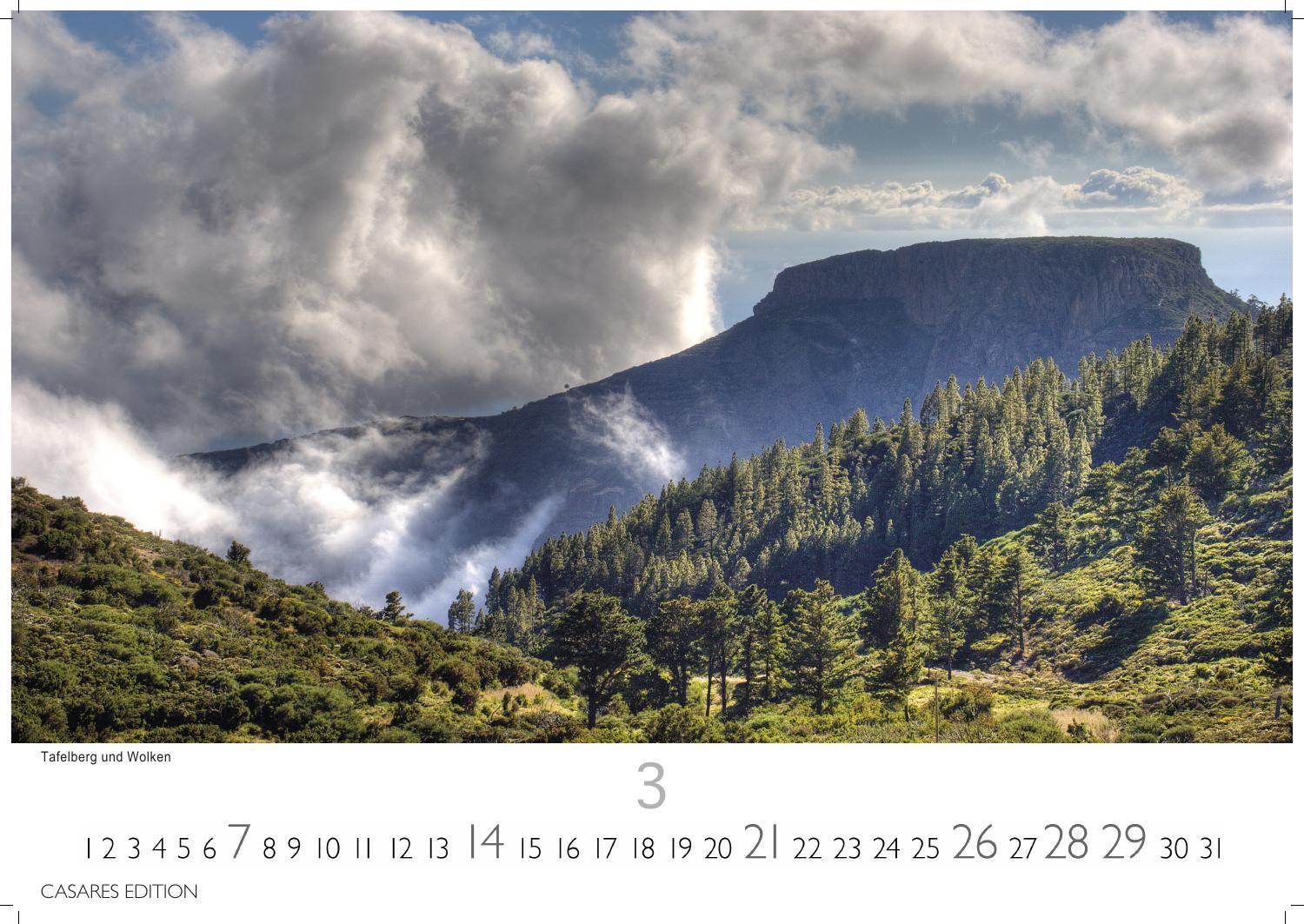 Beispielinhalt (Bild) La Gomera Kalender 2027 - Wandkalender | Fotokalender Spanien 35x50cm - Atemberaubender . mit den schönsten Motiven der Kanareninsel