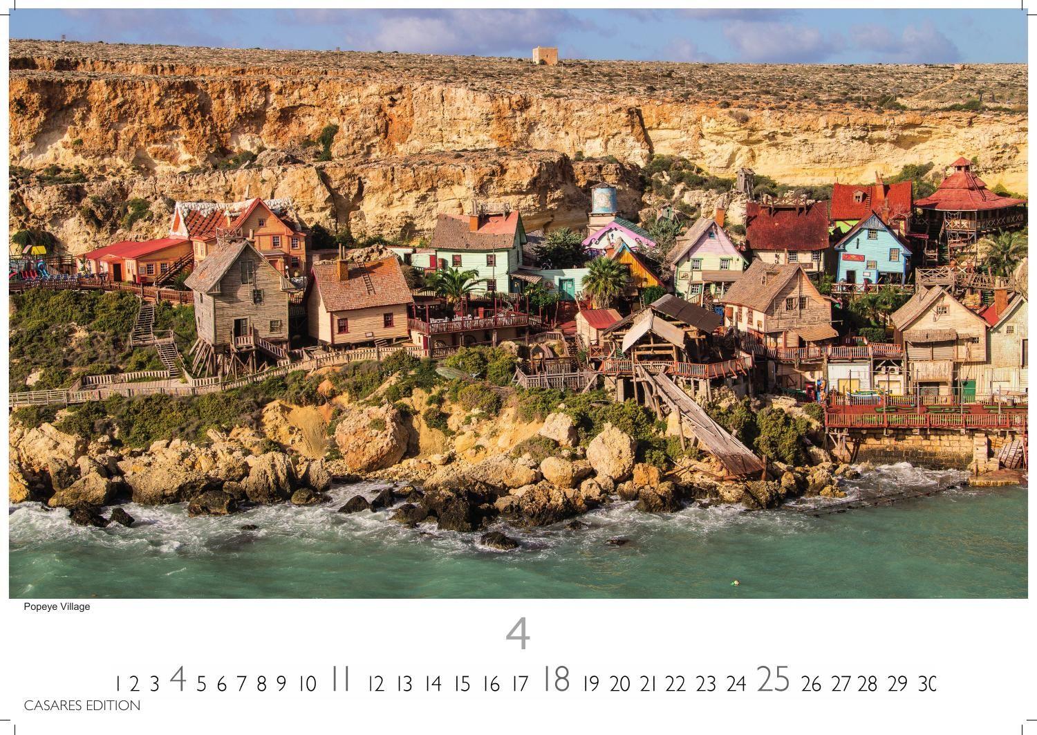 Beispielinhalt (Bild) Malta Kalender 2027 - Wandkalender | Fotokalender Südeuropa 24x35cm - Hochwertiger . mit atemberaubenden Fotos von Malta - ideal für Liebhaber der Insel und Reiseliebhaber.