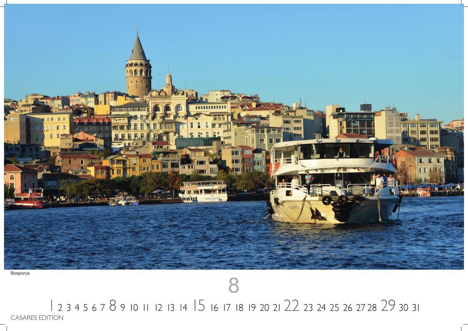 Beispielinhalt (Bild) Istanbul Kalender 2027 - Wandkalender | Fotokalender Türkei Vorderer Orient 24x35 cm | . mit 12 faszinierenden Fotografien von Istanbul | Premium-Design |