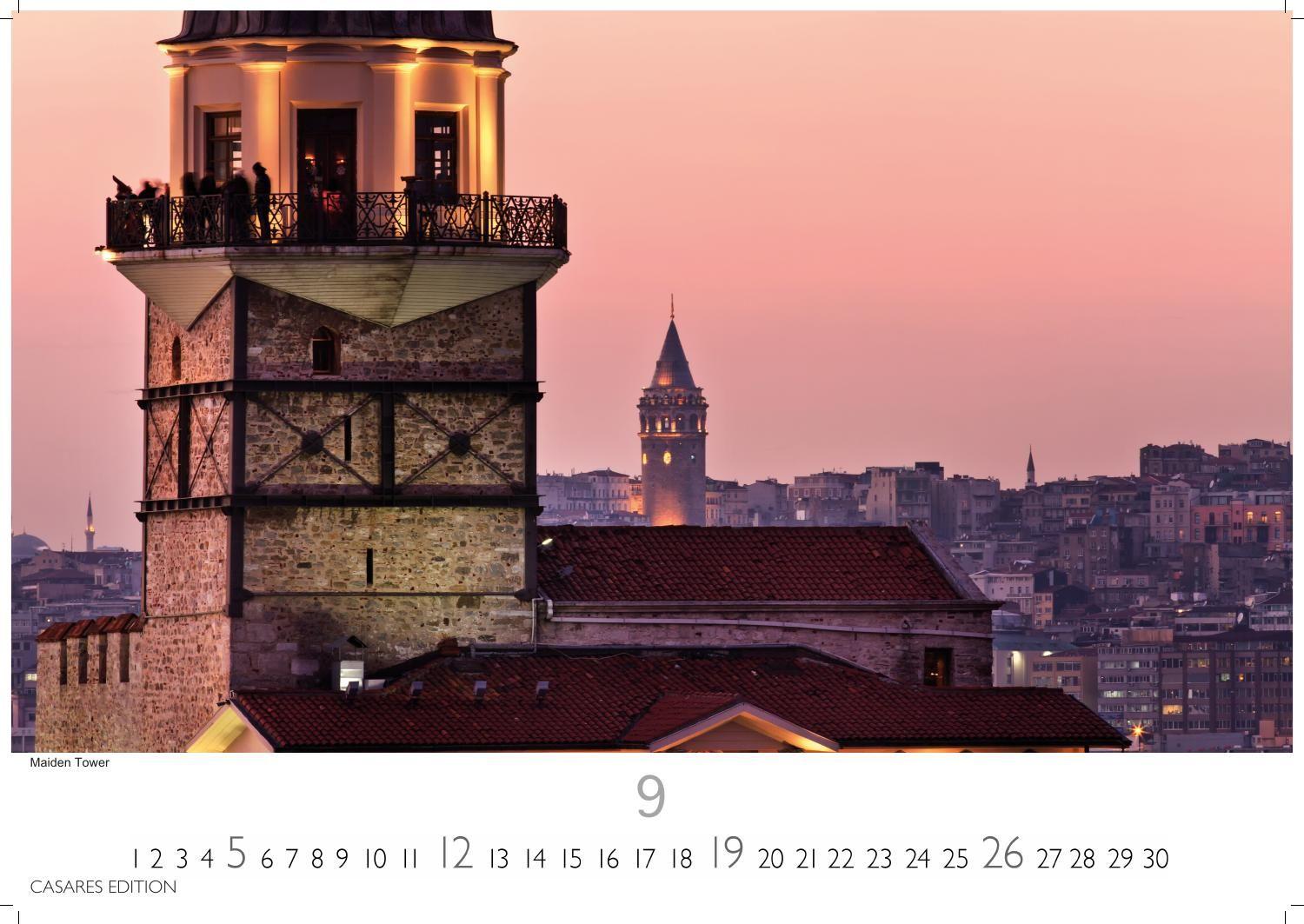 Beispielinhalt (Bild) Istanbul Kalender 2027 - Wandkalender | Fotokalender Türkei Vorderer Orient 24x35 cm | . mit 12 faszinierenden Fotografien von Istanbul | Premium-Design |
