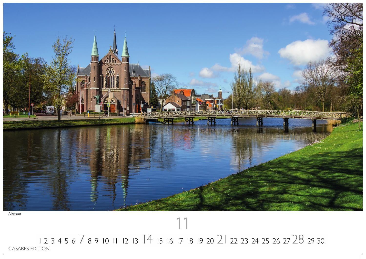 Beispielinhalt (Bild) Niederlande Kalender 2027 - Wandkalender | Fotokalender Mitteleuropa 24x35cm - Entdecken Sie die schönsten Sehenswürdigkeiten der Niederlande