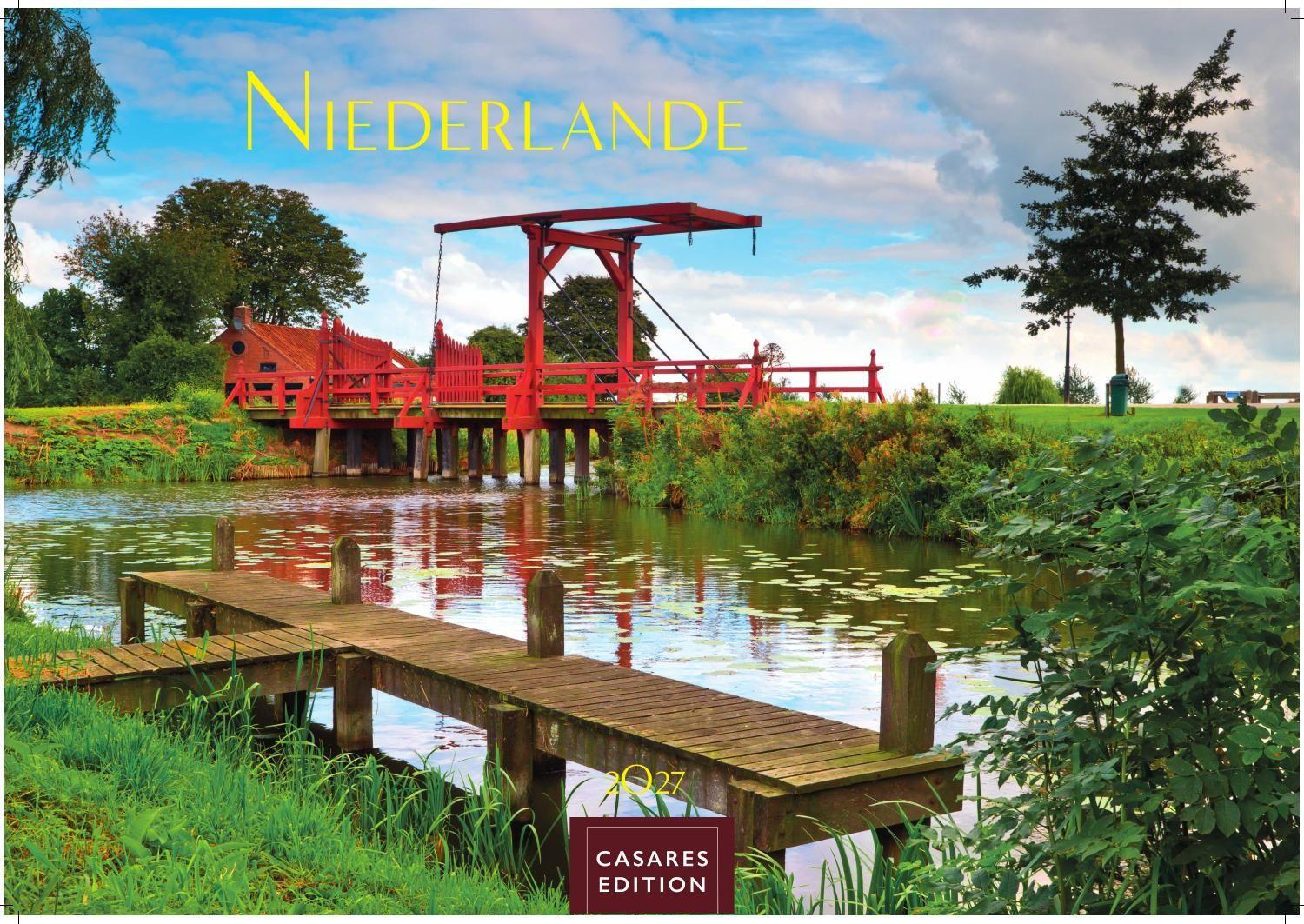 Vorderes Coverbild Niederlande Kalender 2027 - Wandkalender | Fotokalender Mitteleuropa 24x35cm - Entdecken Sie die schönsten Sehenswürdigkeiten der Niederlande