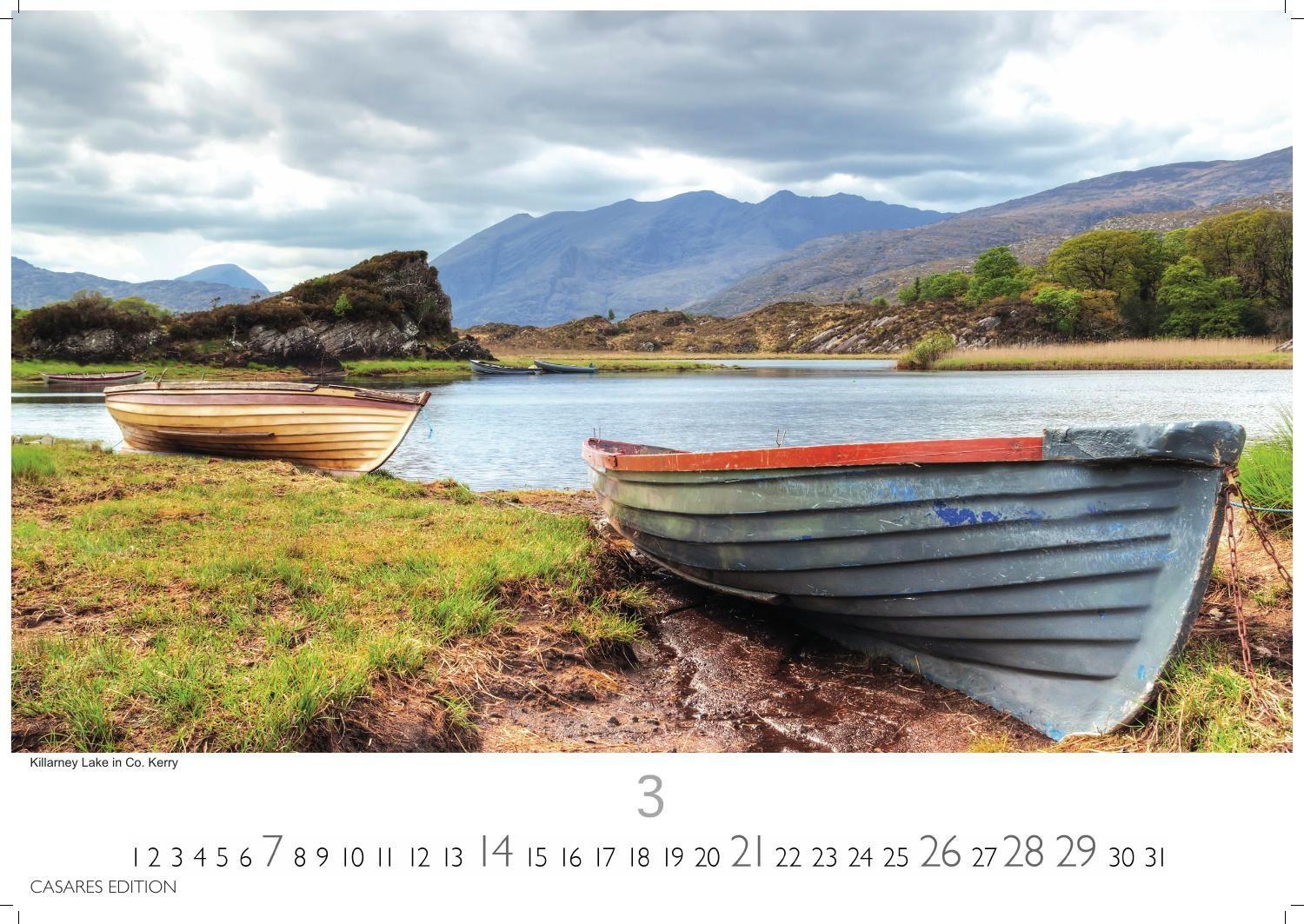 Beispielinhalt (Bild) Irland Kalender 2027 - Wandkalender | Fotokalender 35x50cm Grosses Format - . Irish Charme | Perfekt für Fans & Reiseliebhaber