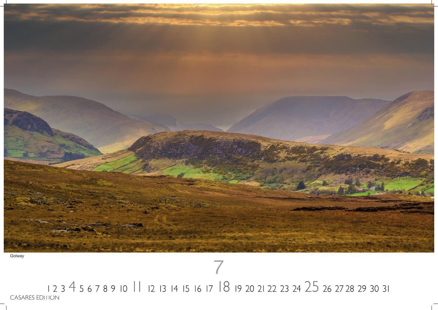 Beispielinhalt (Bild) Irland Kalender 2027 - Wandkalender | Fotokalender 35x50cm Grosses Format - . Irish Charme | Perfekt für Fans & Reiseliebhaber