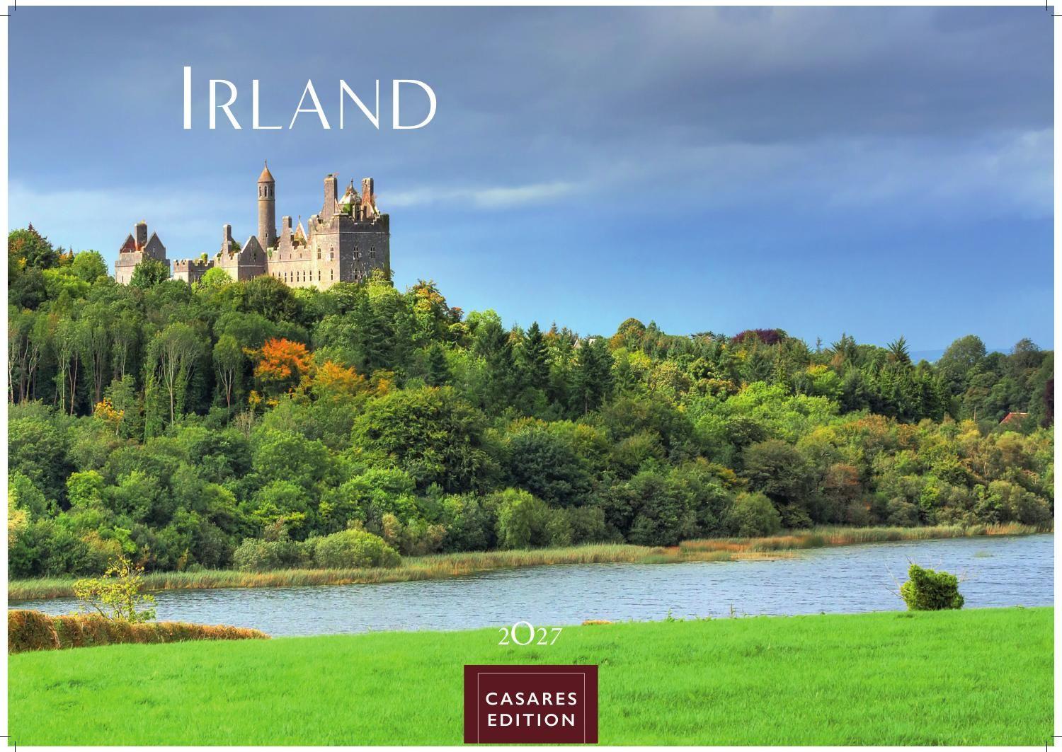 Vorderes Coverbild Irland Kalender 2027 - Wandkalender | Fotokalender 35x50cm Grosses Format - . Irish Charme | Perfekt für Fans & Reiseliebhaber