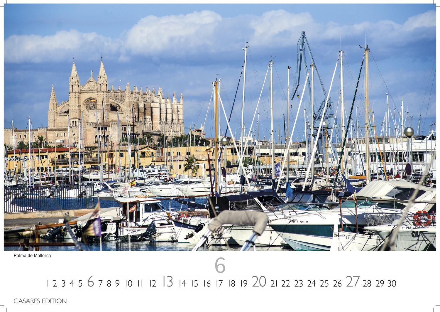 Beispielinhalt (Bild) Mallorca Kalender 2027 - Wandkalender | Fotokalender Spanien 24x35 cm - Premium . mit 12 traumhaften Motiven der Baleareninsel