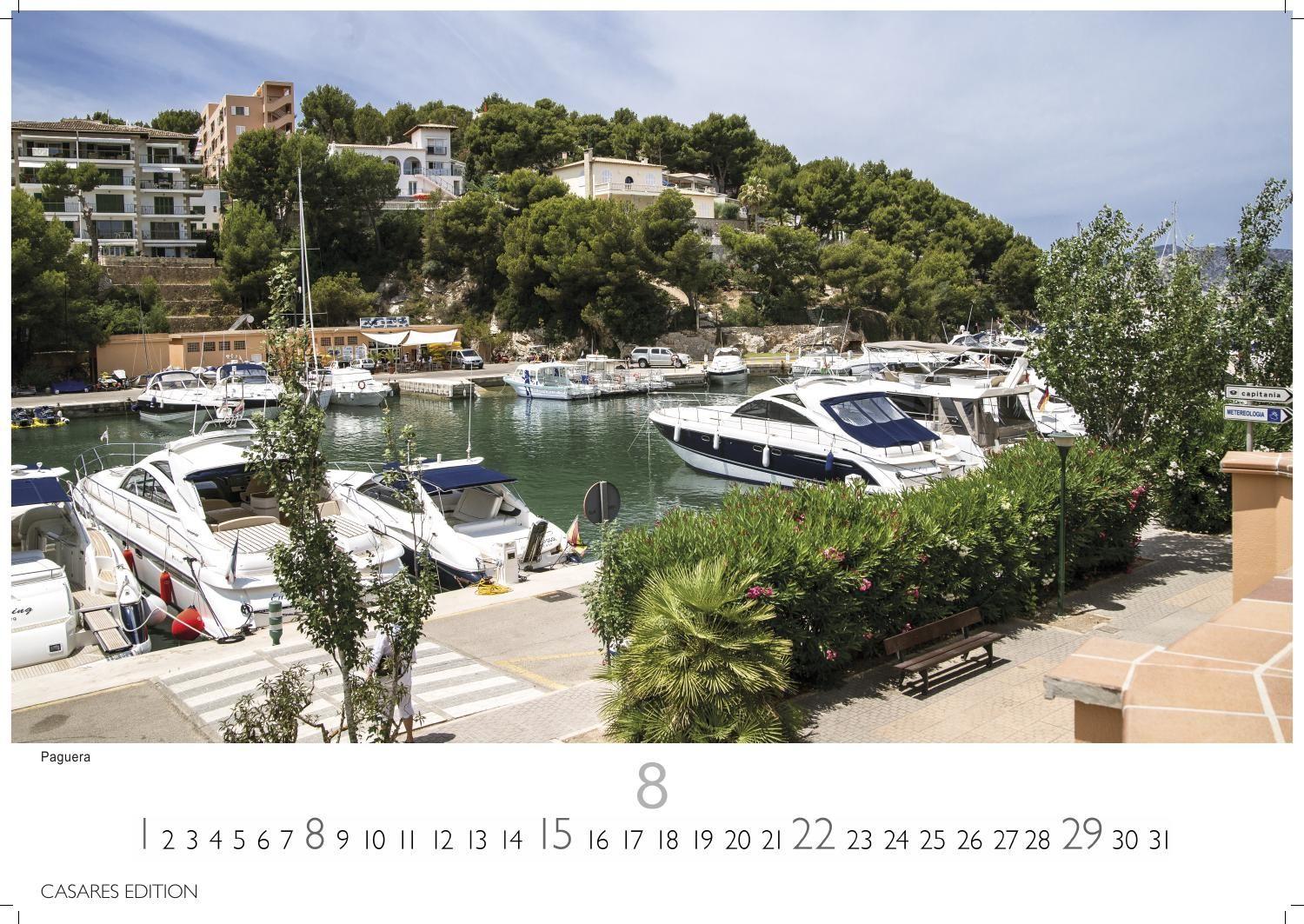 Beispielinhalt (Bild) Mallorca Kalender 2027 - Wandkalender | Fotokalender Spanien 24x35 cm - Premium . mit 12 traumhaften Motiven der Baleareninsel