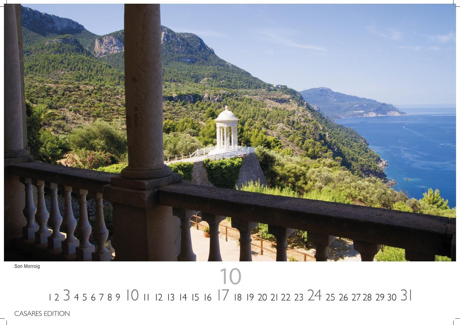 Beispielinhalt (Bild) Mallorca Kalender 2027 - Wandkalender | Fotokalender Spanien 24x35 cm - Premium . mit 12 traumhaften Motiven der Baleareninsel