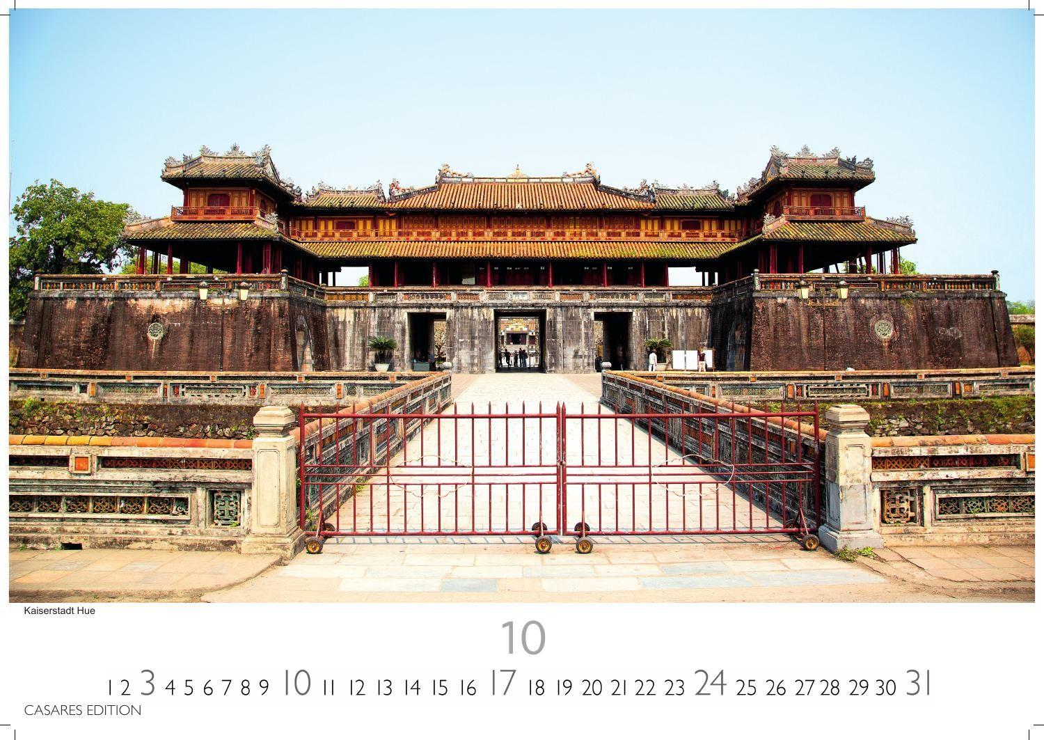 Beispielinhalt (Bild) Vietnam Kalender 2027 - Wandkalender | Fotokalender Asien 24x35cm - Fotos von Vietnams beeindruckenden Landschaften und traditionellem Leben,perfekt für Vietnam-Liebhaber