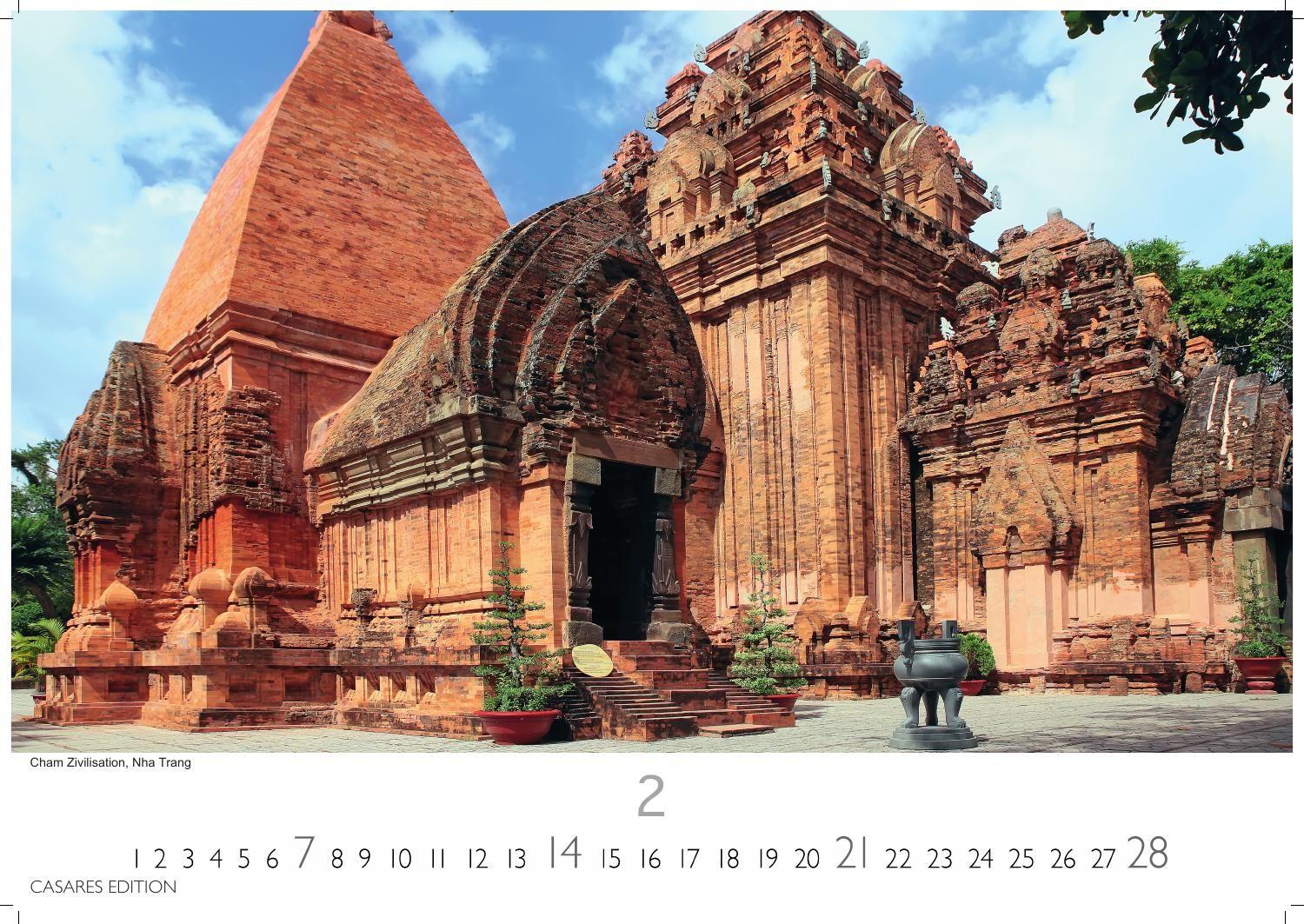 Beispielinhalt (Bild) Vietnam Kalender 2027 - Wandkalender | Fotokalender Asien 24x35cm - Fotos von Vietnams beeindruckenden Landschaften und traditionellem Leben,perfekt für Vietnam-Liebhaber