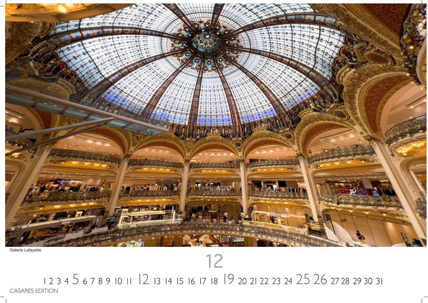 Beispielinhalt (Bild) Paris Kalender 2027 - Wandkalender | Fotokalender Frankreich 35x50cm Grosses Format - Entdecken Sie den faszinierenden Charme von Paris - mit beeindruckenden Fotos