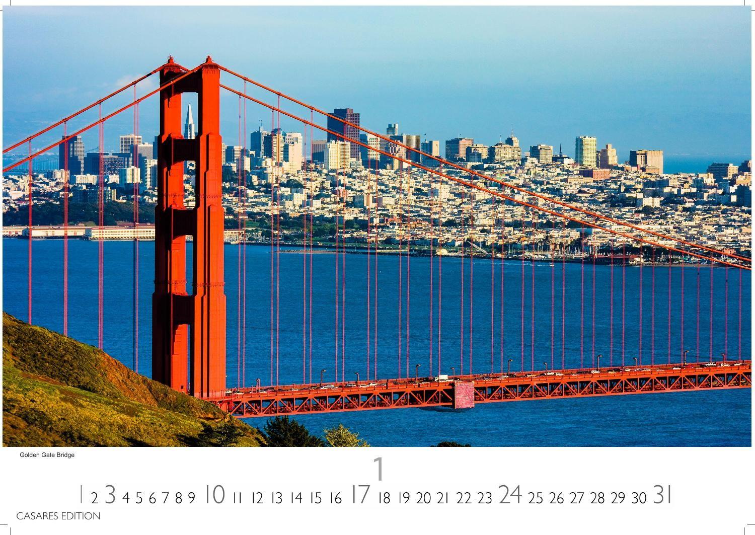 Beispielinhalt (Bild) USA Kalender 2027 - Wandkalender | Fotokalender Nordamerika 35x50cm - Faszinierende Landschaften & Städte Amerikas, stimmungsvoll & dekorativ fürs Zuhause