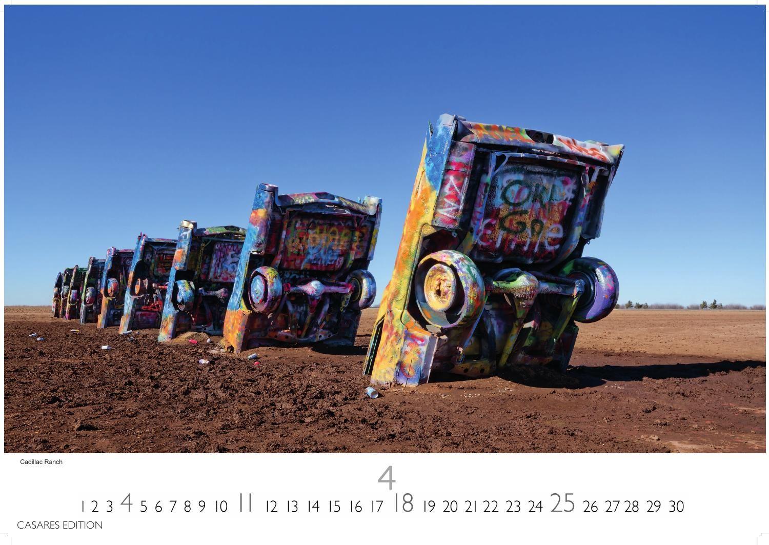 Beispielinhalt (Bild) USA Kalender 2027 - Wandkalender | Fotokalender Nordamerika 35x50cm - Faszinierende Landschaften & Städte Amerikas, stimmungsvoll & dekorativ fürs Zuhause