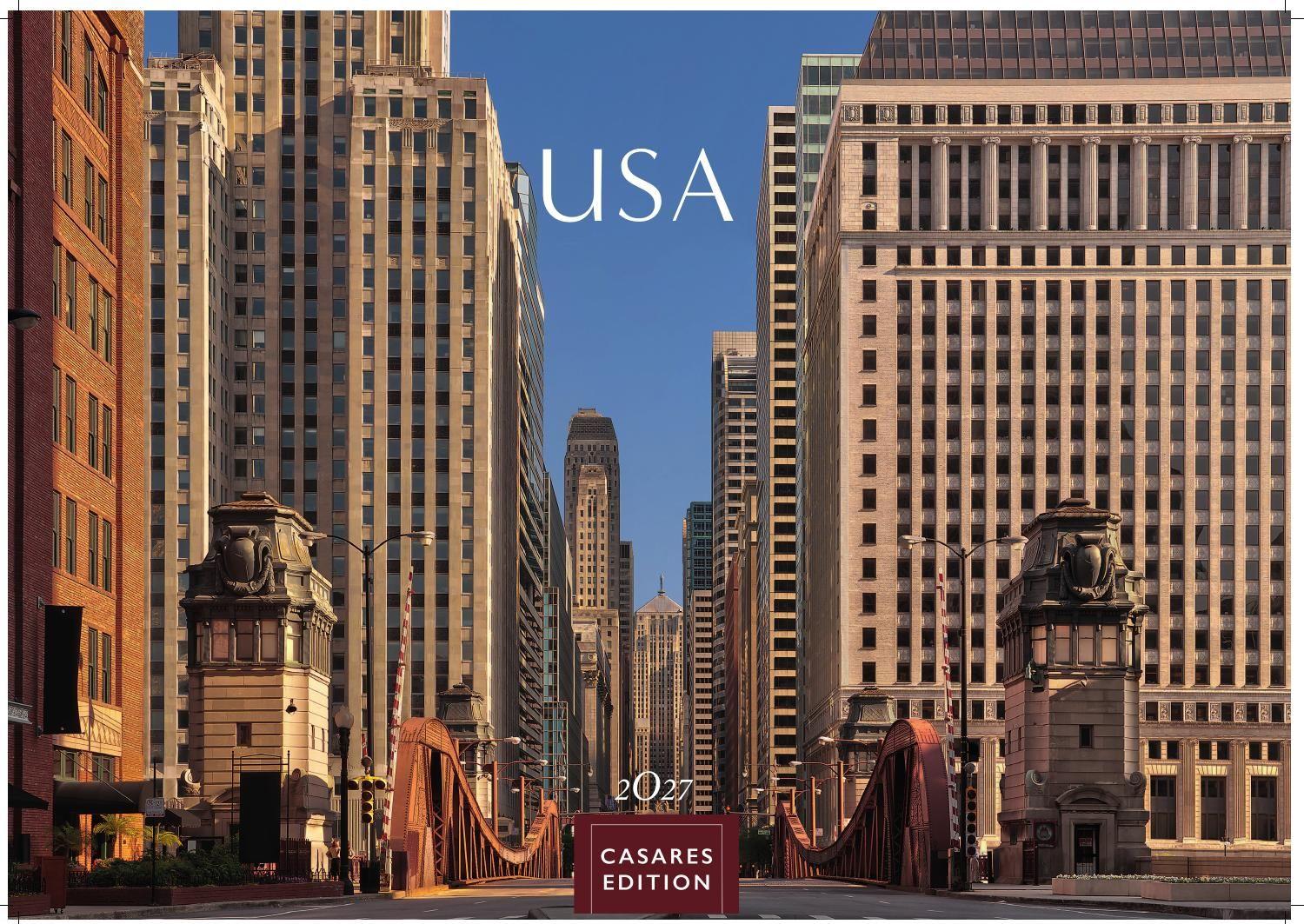 Vorderes Coverbild USA Kalender 2027 - Wandkalender | Fotokalender Nordamerika 35x50cm - Faszinierende Landschaften & Städte Amerikas, stimmungsvoll & dekorativ fürs Zuhause